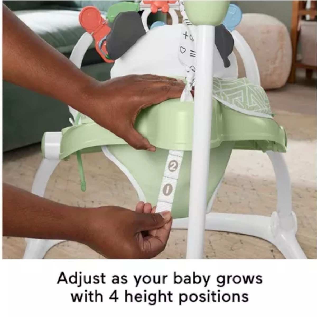 Silla Mecedora Fisher Price Space Saver Hnx64.
