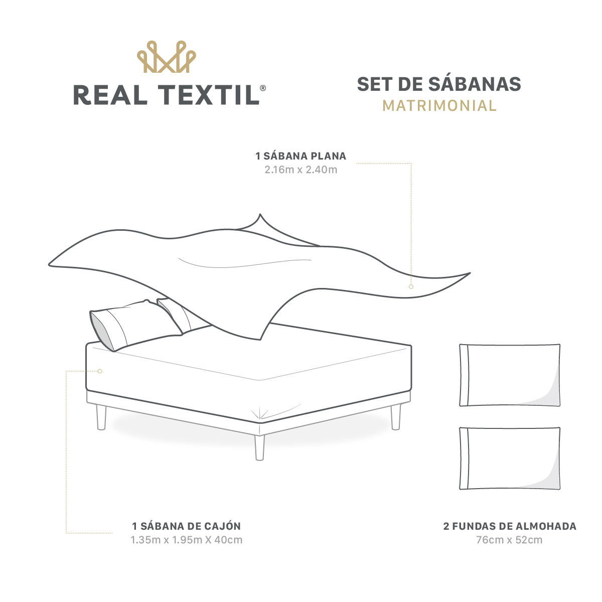Sábanas de Satín Matrimonial Tipo Seda Suave y Lujosa Con Fundas Rosa Real Textil.