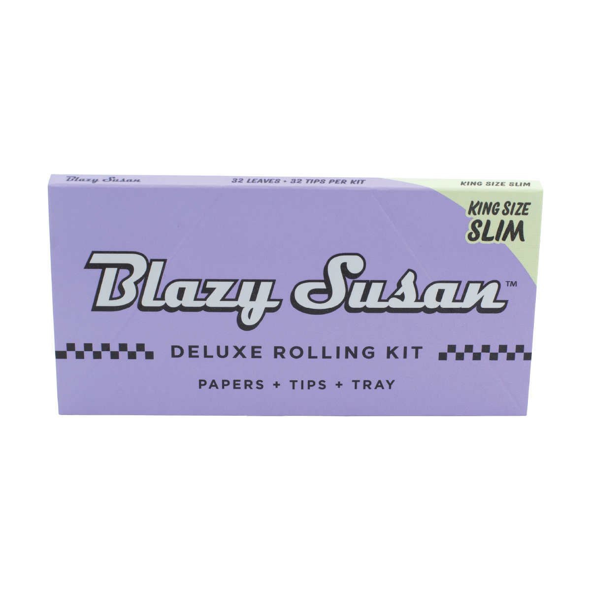 Caja De 20 Paquetes de Papel Morado King Size con Filtros Blazy Susan