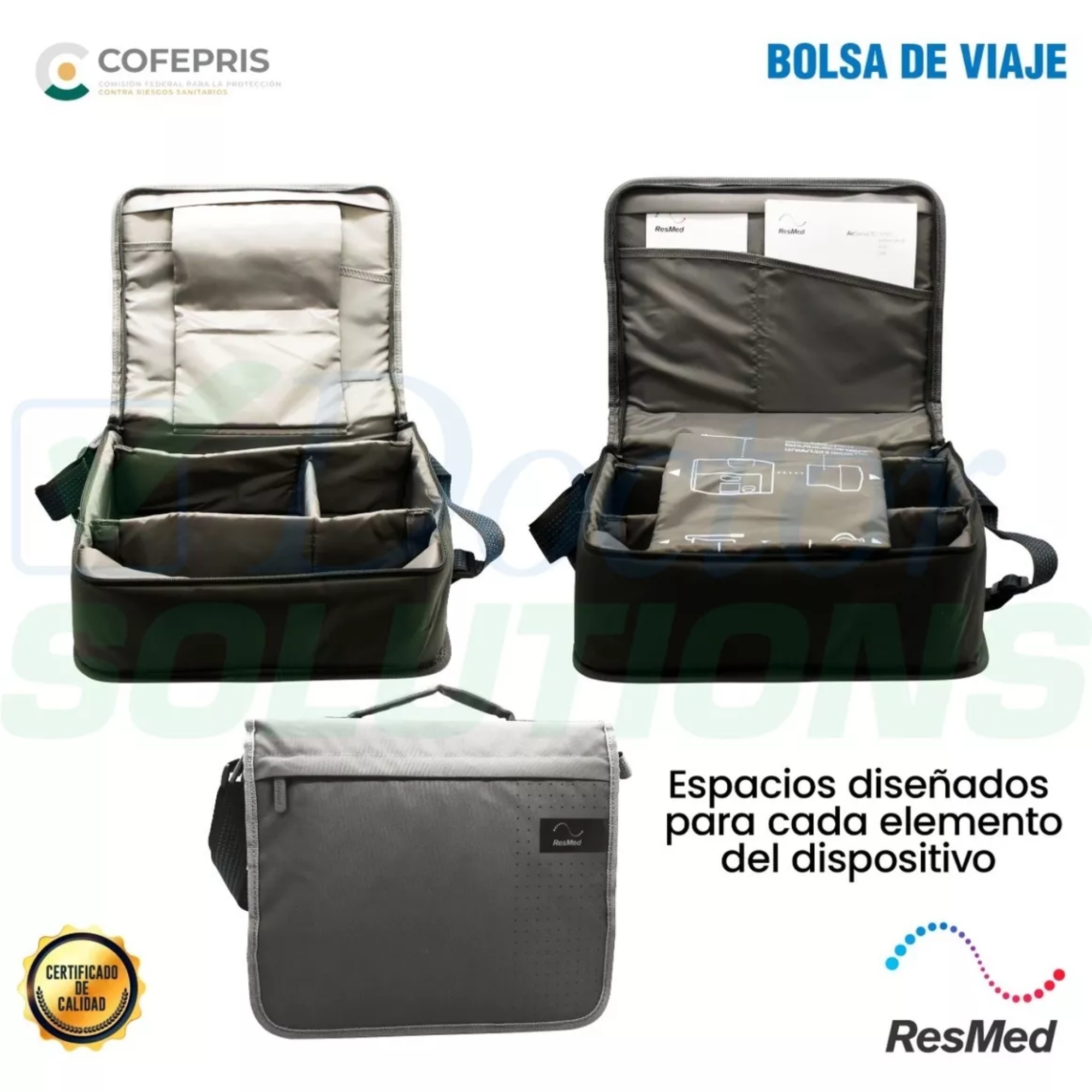 Cpap Fijo Resmed Air Sense 10s Con Humificador.