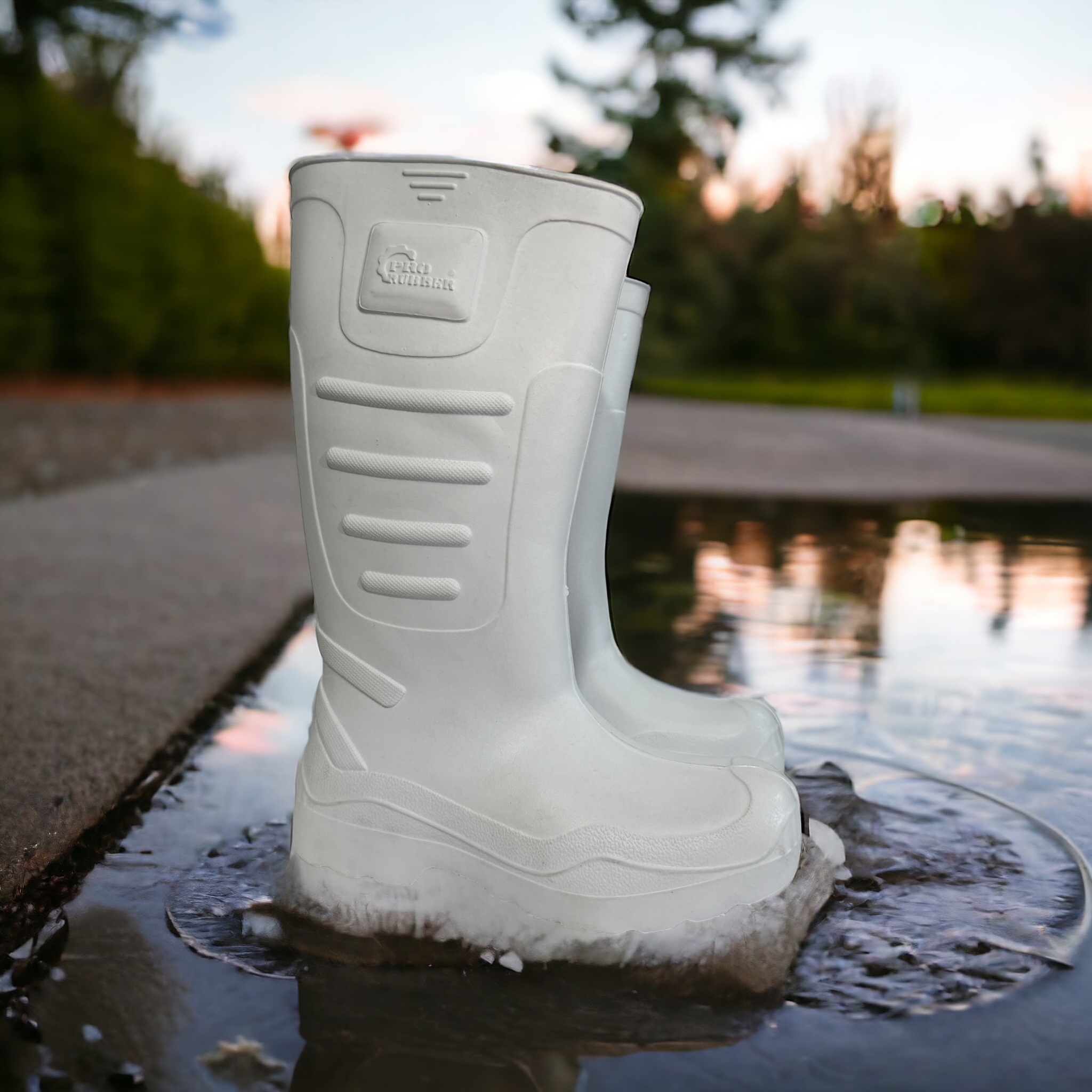 Bota De Lluvia, Ligera Trabajo Rudo Y Plantilla Titan Flexible