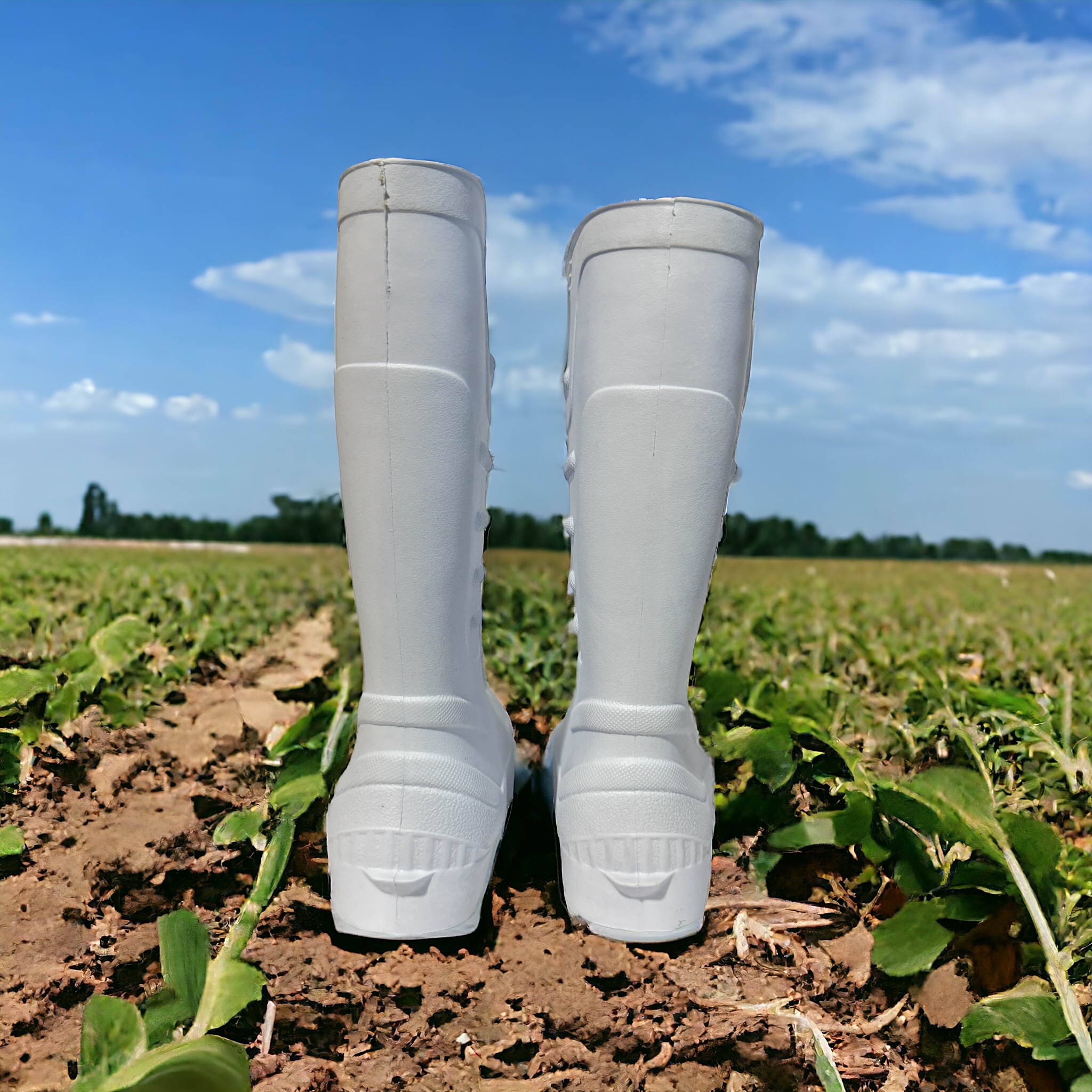 Bota De Lluvia, Ligera Trabajo Rudo Y Plantilla Titan Flexible