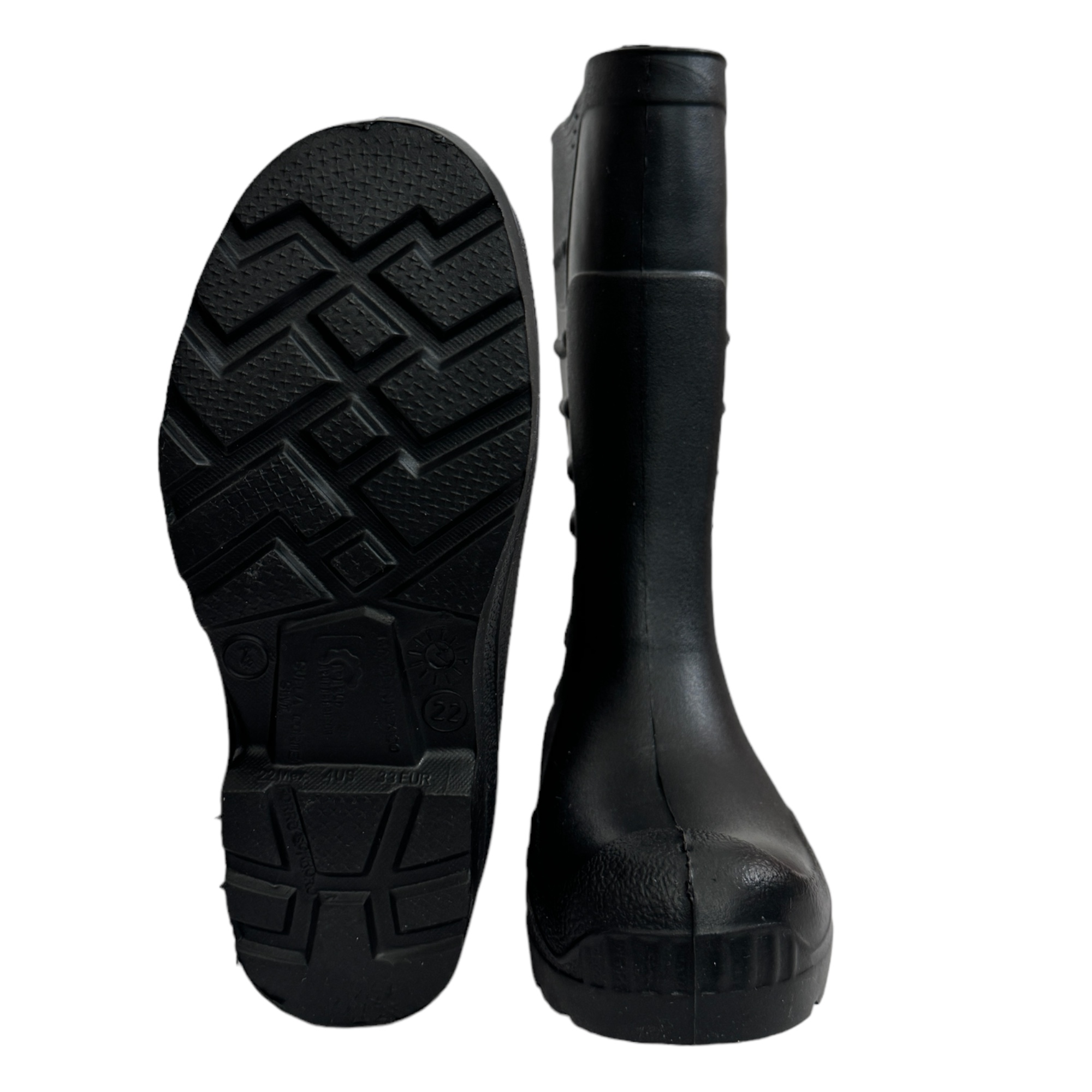 Bota De Lluvia, Ligera Trabajo Rudo Y Plantilla Titan Flexible