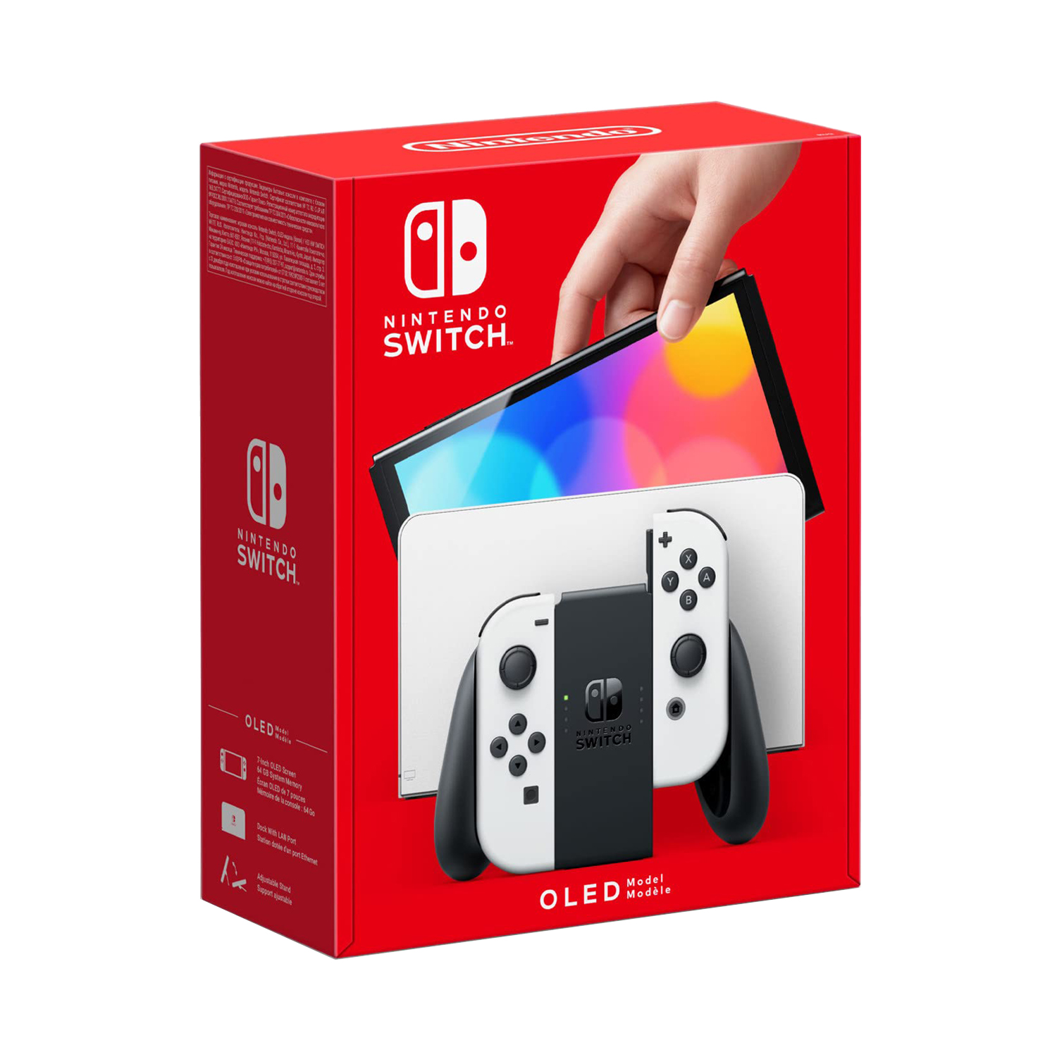 Nintendo Switch Oled 64Gb Blanco.