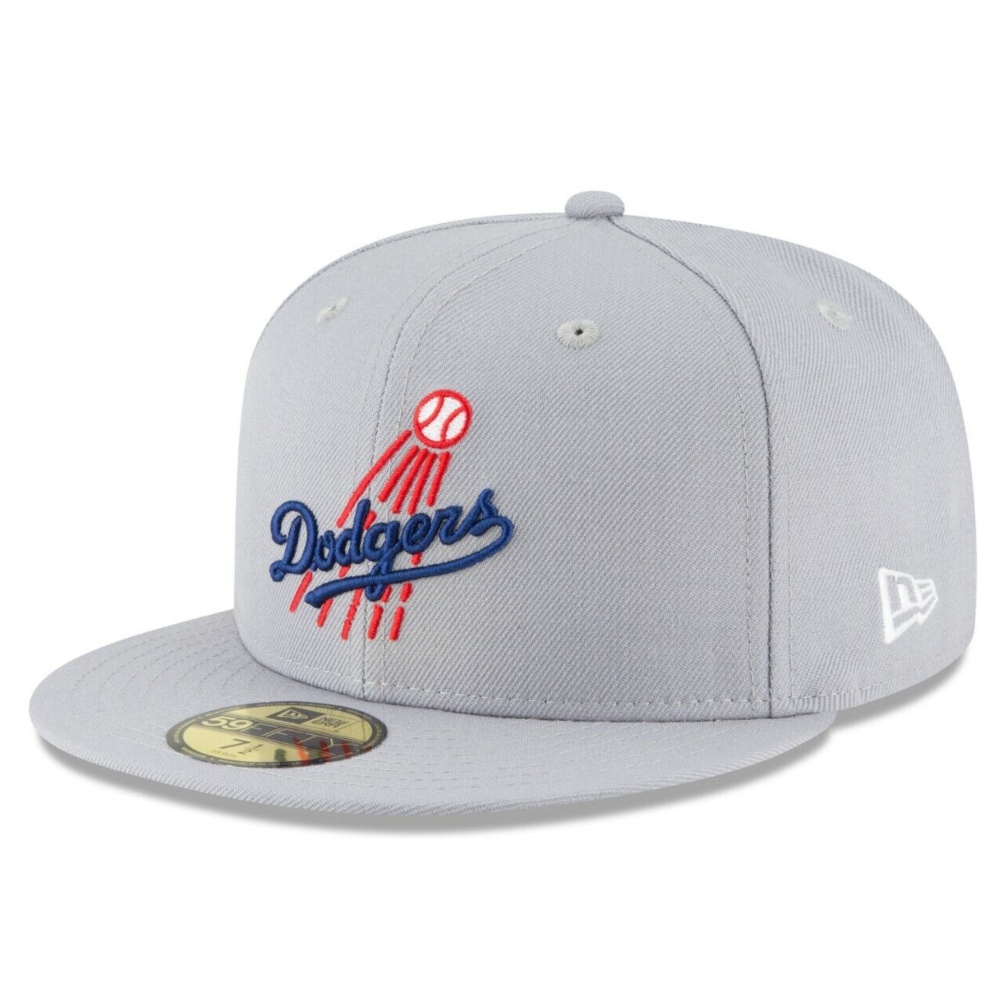 Gorra New Era Los Angeles Dodgers gris TALLA 7 3/8 (58.7 cm) 11590971.
