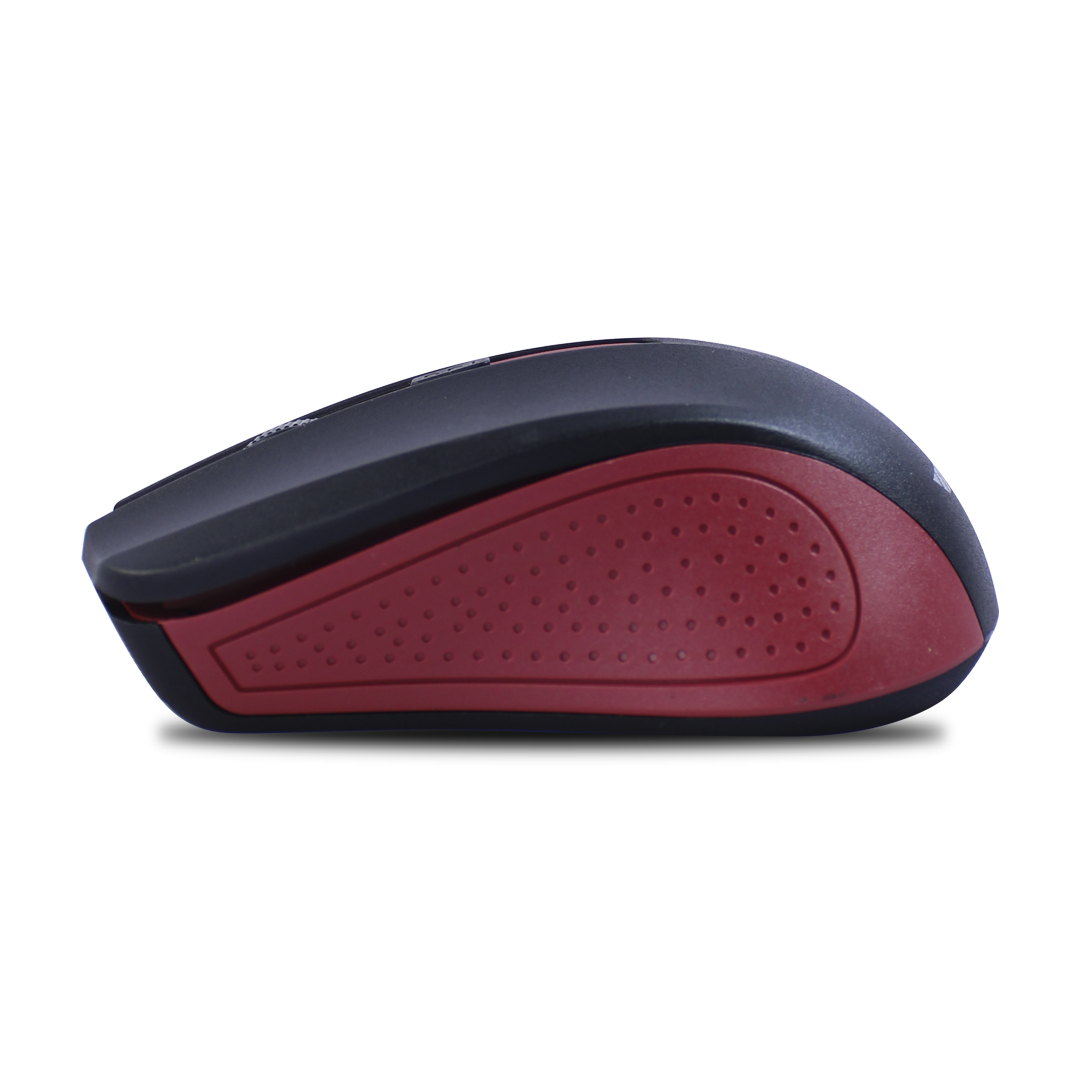 Mouse Rojo Gamer Inalambrico Weibo Sensor Optico Dpi 3200 Ajustable.