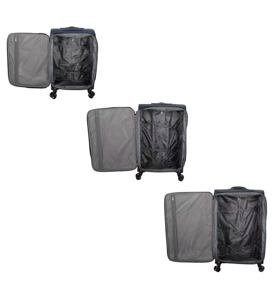 Set de Equipaje On Tour 3 Piezas 20", 24" y 28" Negro.