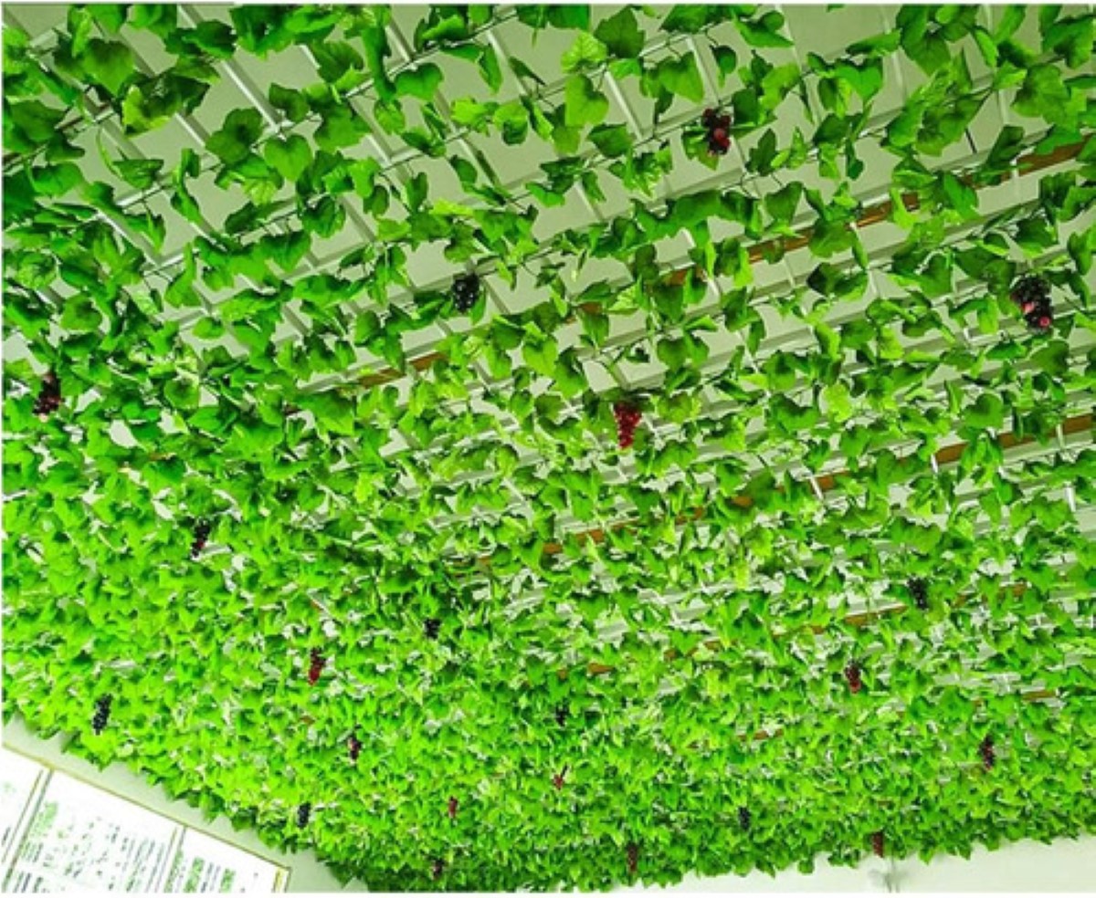 "24pz Enredaderas Artificiales Plantas Colgantes Decorativas "