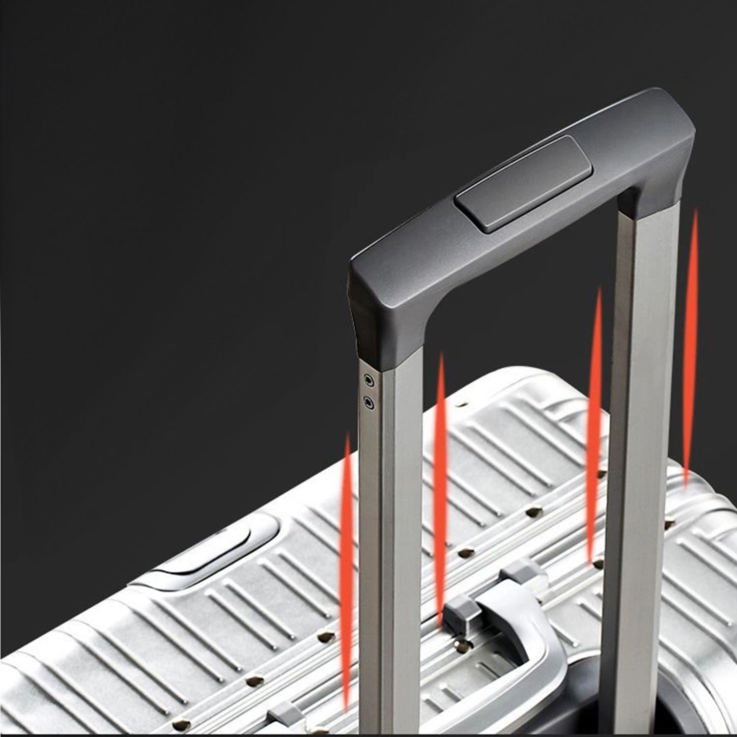 Maleta para Viaje Carry On 20” Minimalista & Elegante de Aluminio Vom Wald®.