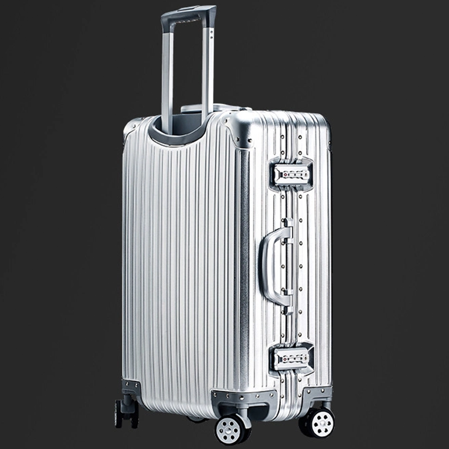 Maleta para Viaje Carry On 20” Minimalista & Elegante de Aluminio Vom Wald®.