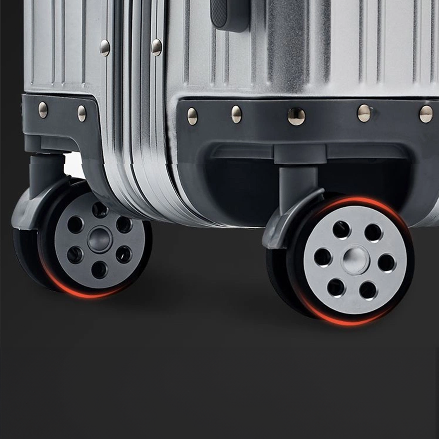 Maleta para Viaje Carry On 20” Minimalista & Elegante de Aluminio Vom Wald®.