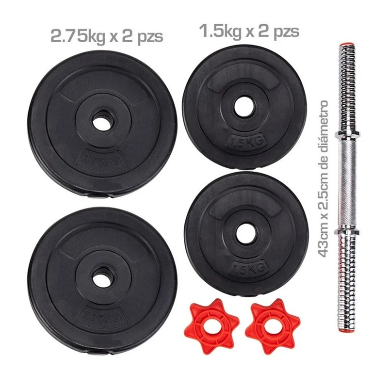 Set de mancuernas de 20Lb.