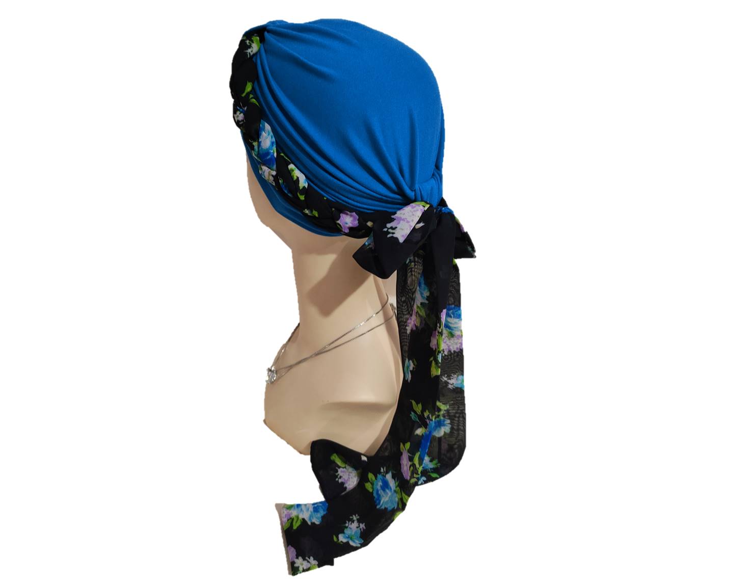 Gorros para Mujer tipo turbante en algodón seda (Set 6 piezas). Oncológicos, alopecia, Moda, Elegantes .