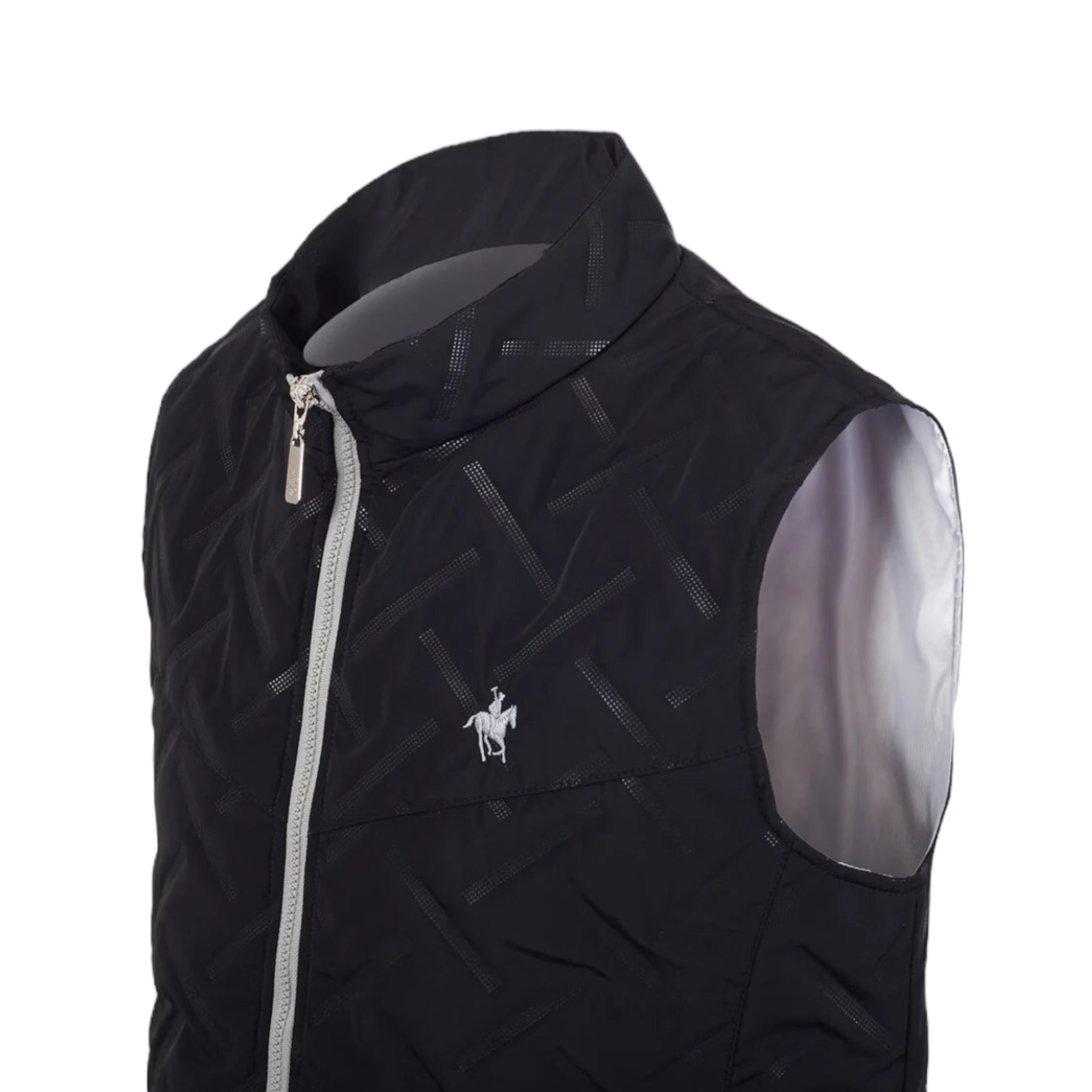 Chaleco Color Negro Polo Team.