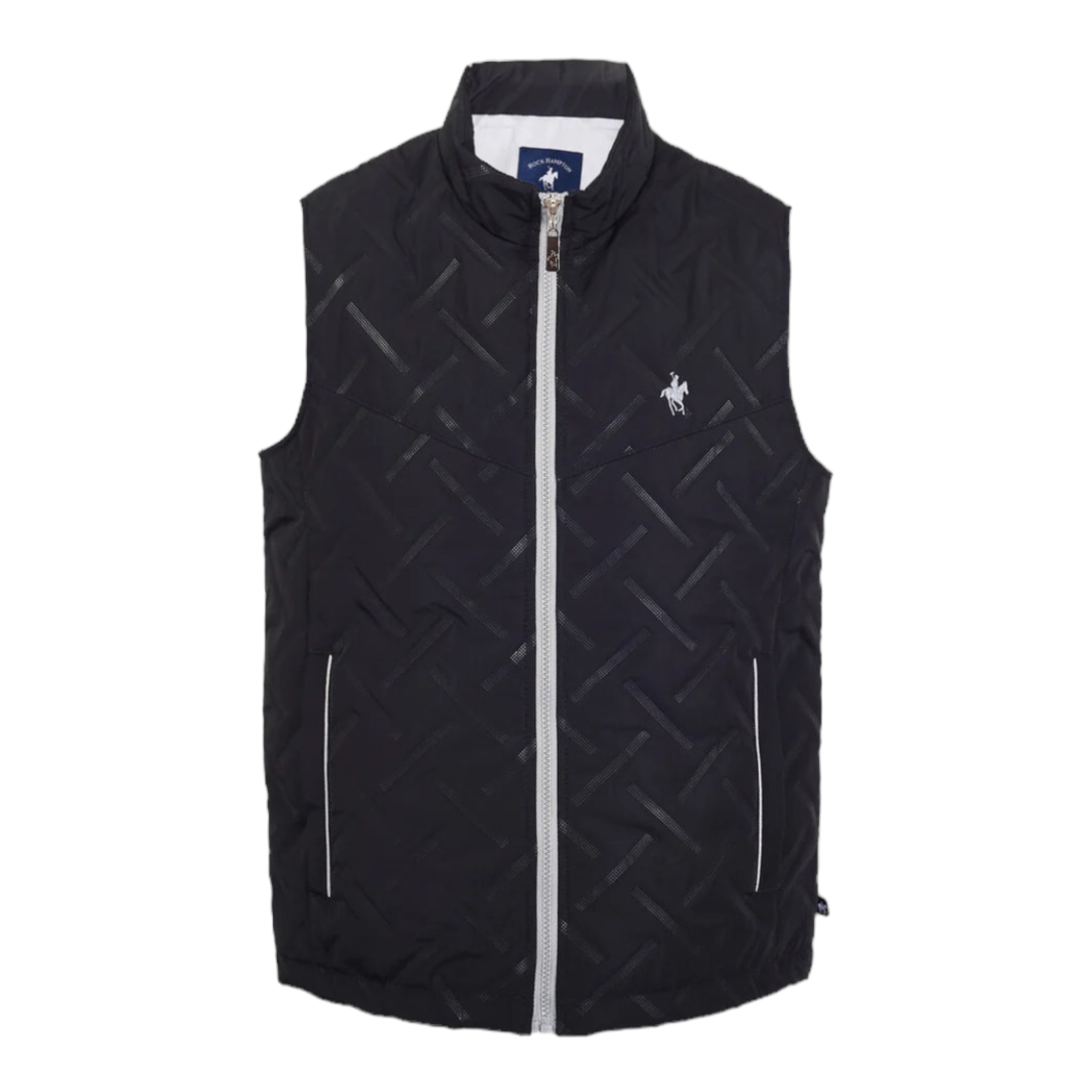 Chaleco Color Negro Polo Team.