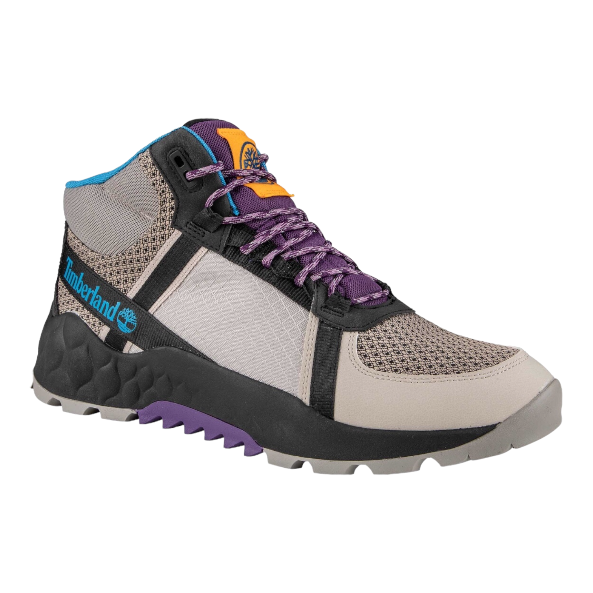 Botas Solar Wave Lit Mid LT Taupe Mesh Timberland.