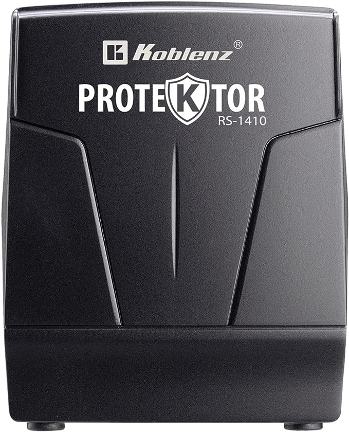 Koblenz REGULADOR RS-1410, 1410 VA / 700 Watts (SUSTITUTO del RE-110) 8 Cont REGULADOS Y ATERRIZADOS, DESC EN Alto Voltaje, Interruptor EN Encendido Y APAG DE Uso RUDO, 108-132 V.