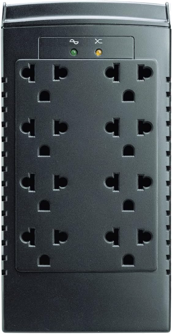 Koblenz REGULADOR RS-1410, 1410 VA / 700 Watts (SUSTITUTO del RE-110) 8 Cont REGULADOS Y ATERRIZADOS, DESC EN Alto Voltaje, Interruptor EN Encendido Y APAG DE Uso RUDO, 108-132 V.