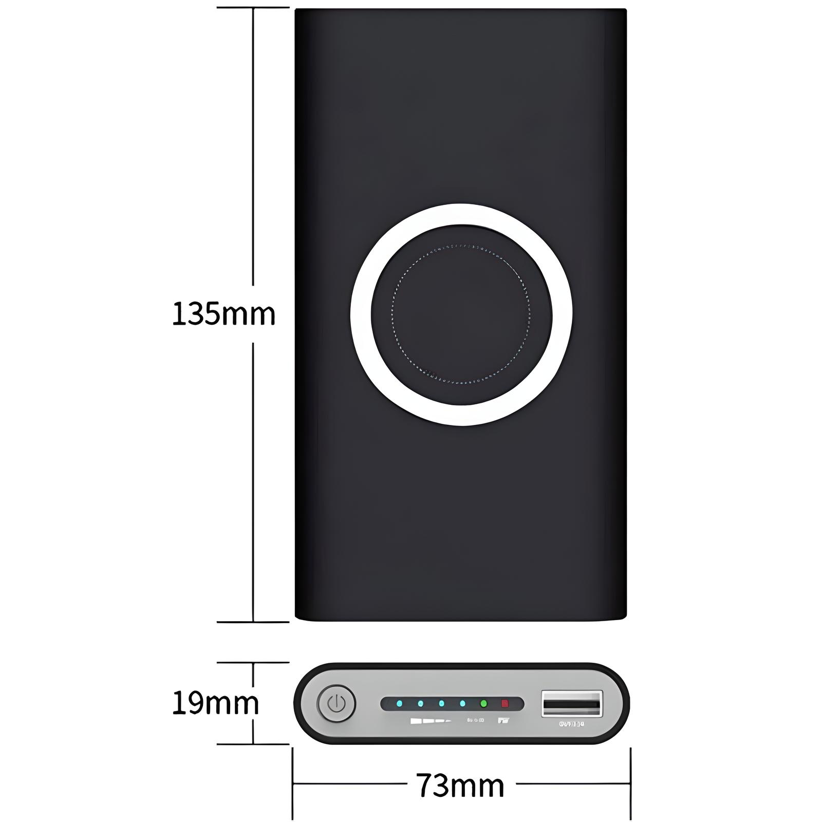 Power bank cargador inalambrico 10000mah Bateria Portatil Celulares
