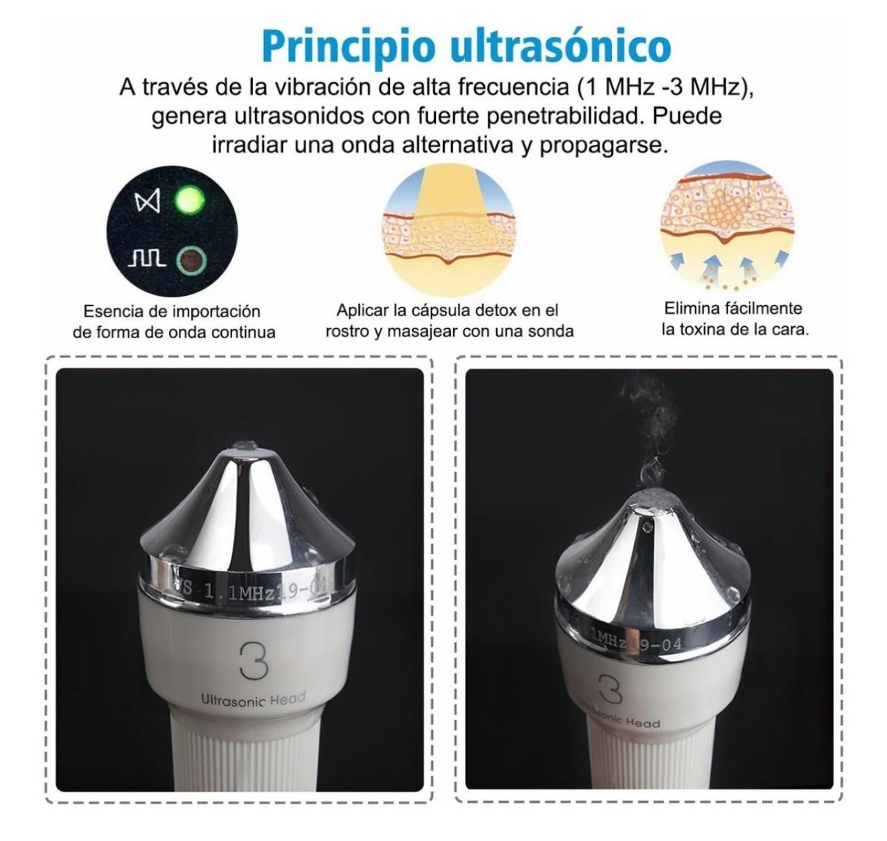 Máquina Ultrasónica Ojos Máquina Profesional Belleza Facial