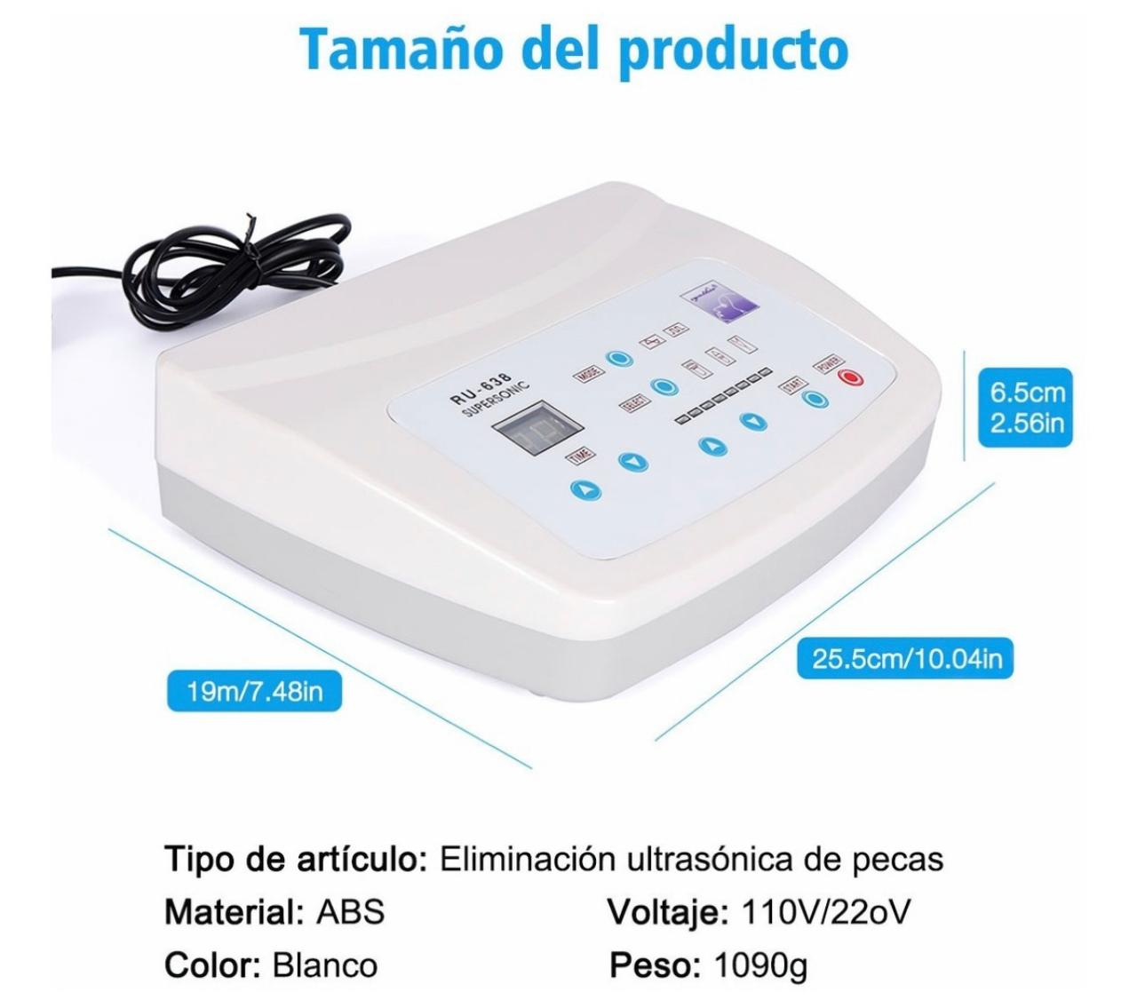 Máquina Ultrasónica Ojos Máquina Profesional Belleza Facial