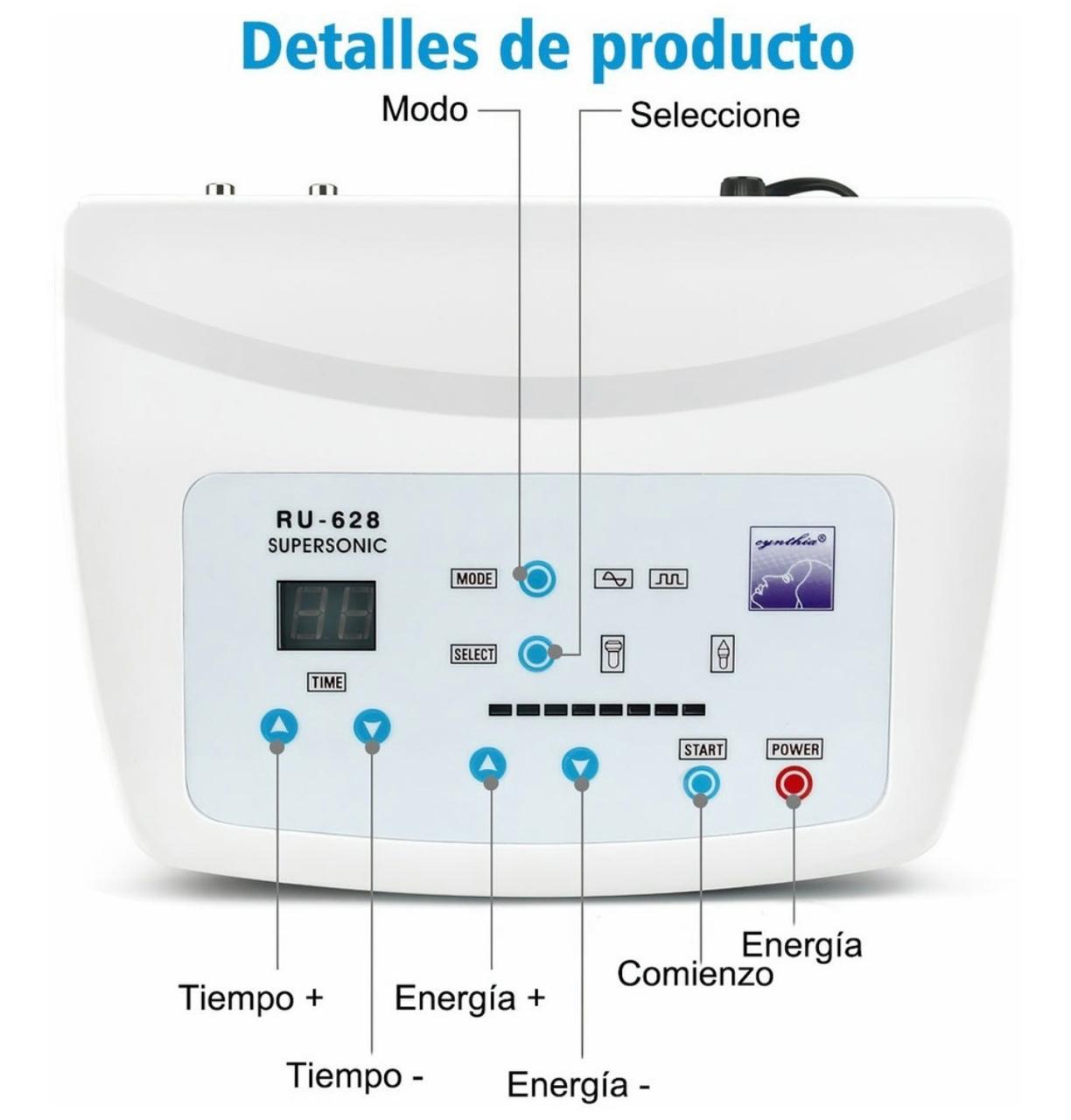 Máquina Ultrasónica Ojos Máquina Profesional Belleza Facial