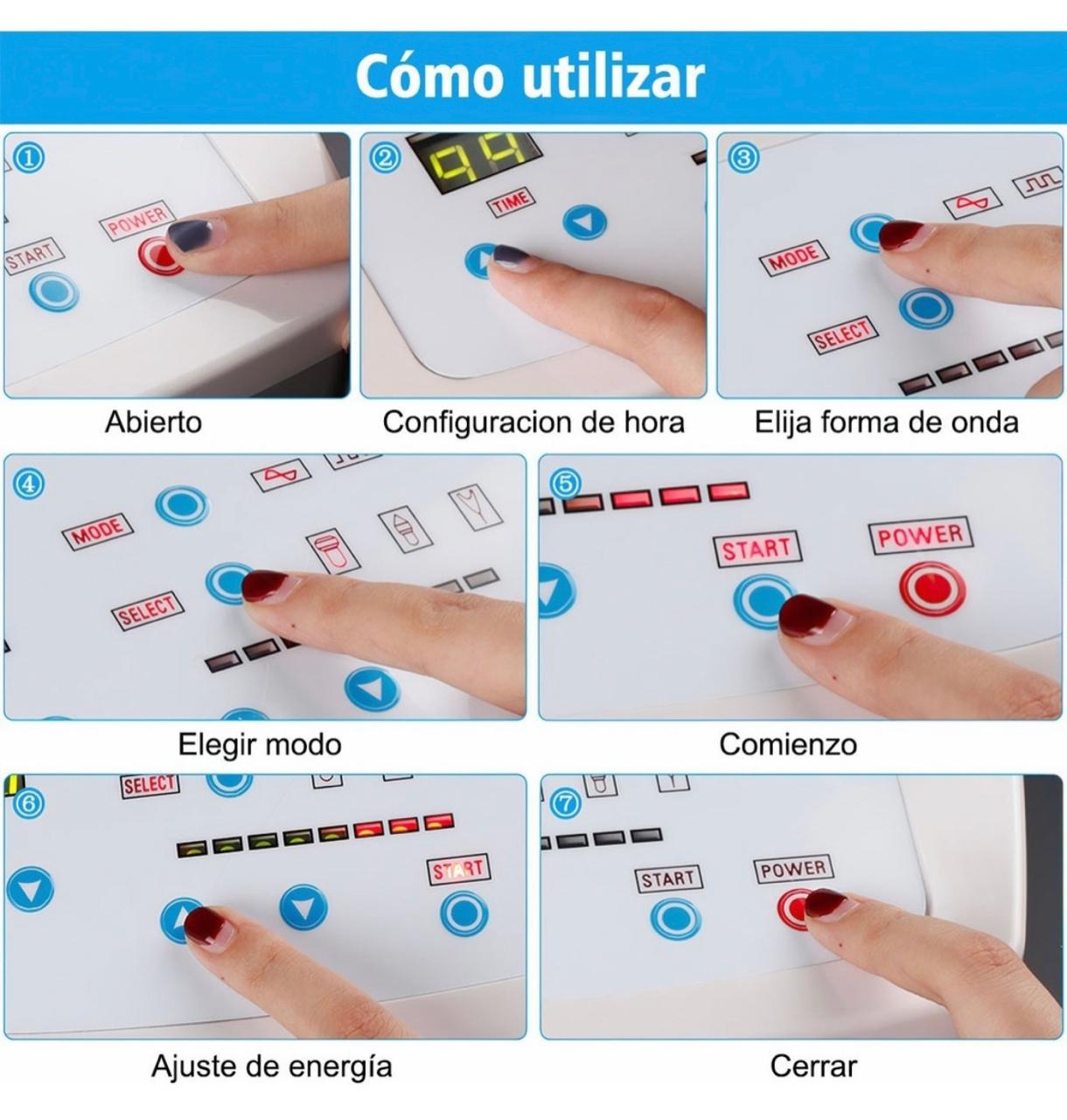 Máquina Ultrasónica Ojos Máquina Profesional Belleza Facial