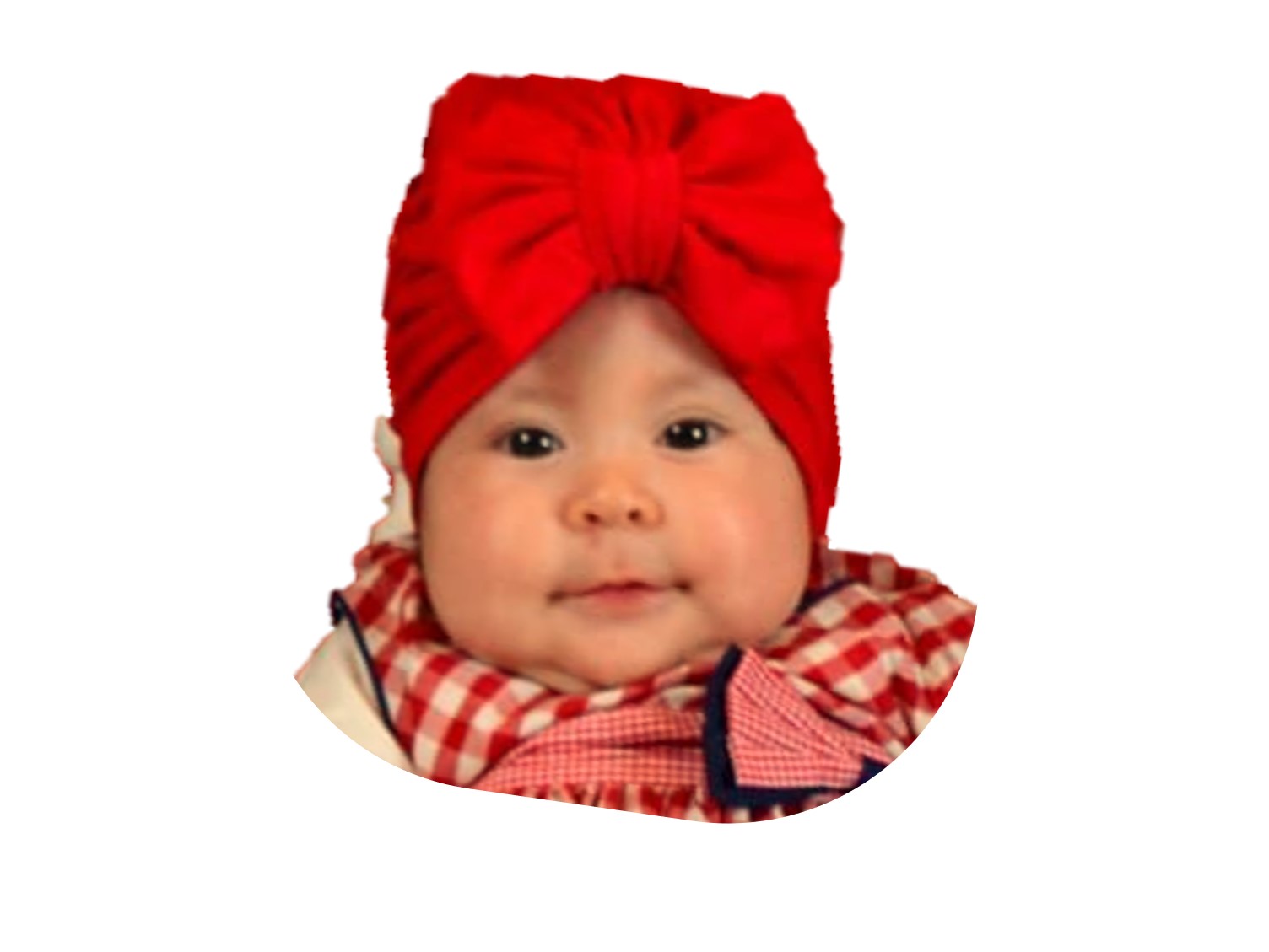 Turbantes para niña TYAMIA (8 piezas). Talla 0-6 m. .