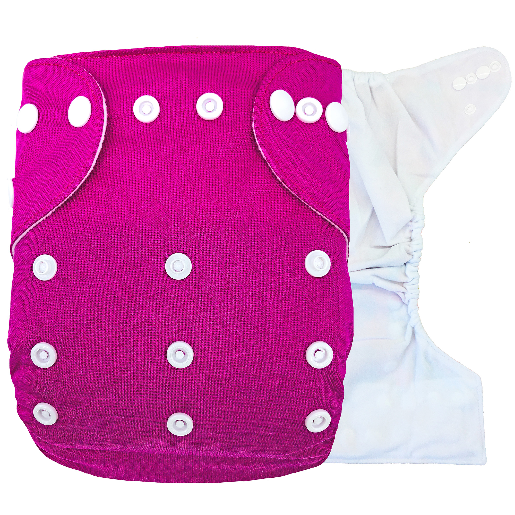 Pañales de tela para bebés con insertos de microfibra 4 capas ecobaby original 