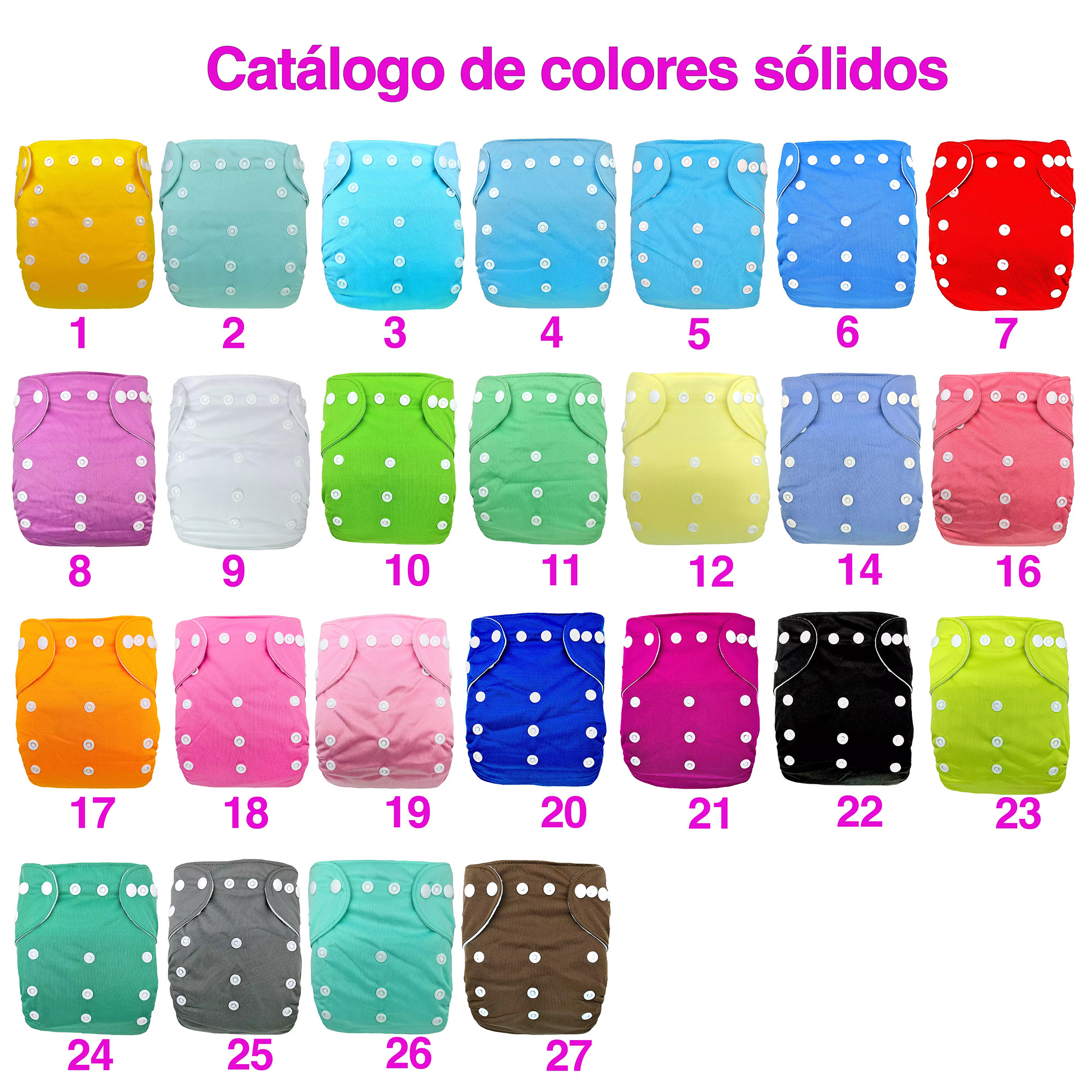 Pañales de tela para bebés con insertos de microfibra 4 capas ecobaby original 