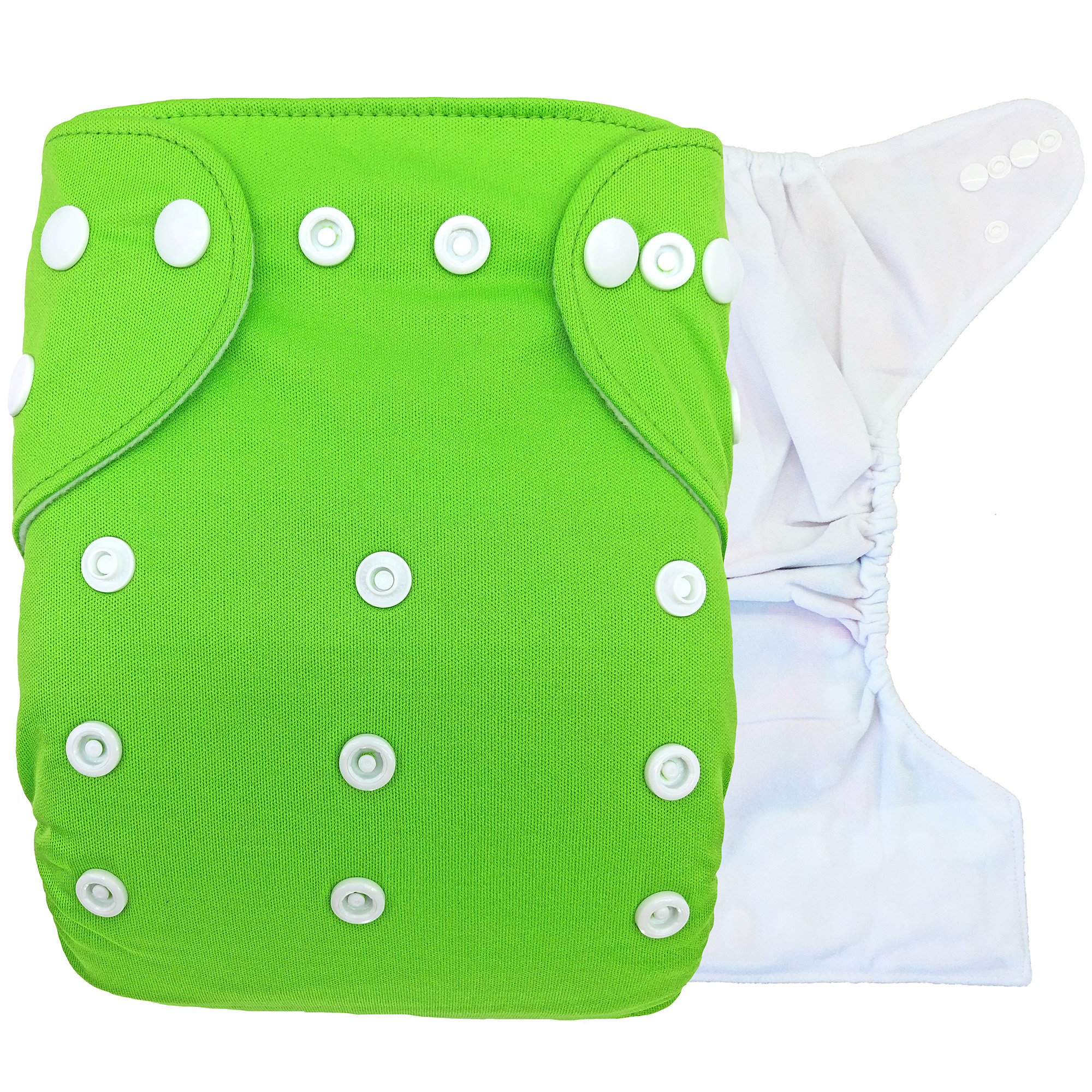 Pañales de tela para bebés con insertos de microfibra 4 capas ecobaby original 