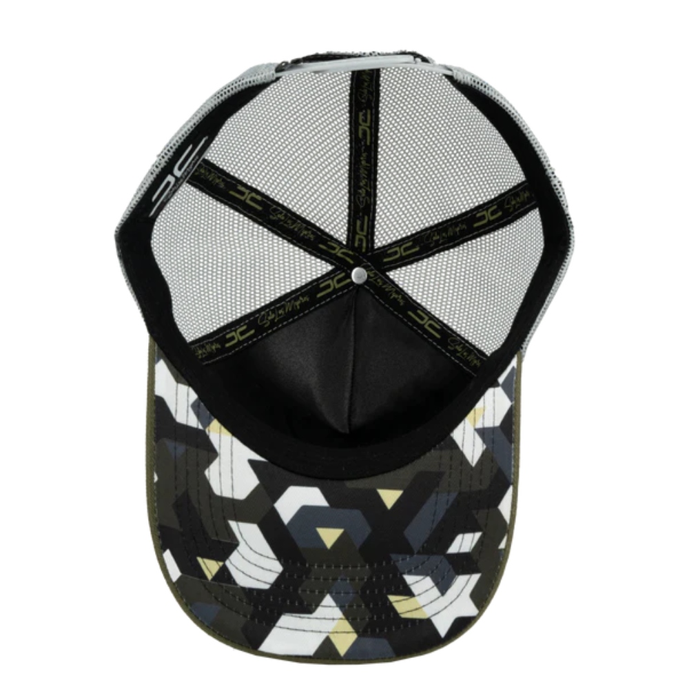 Gorra  JC Hats Cohete Curved Verde Ajustable De Hombre 001793.