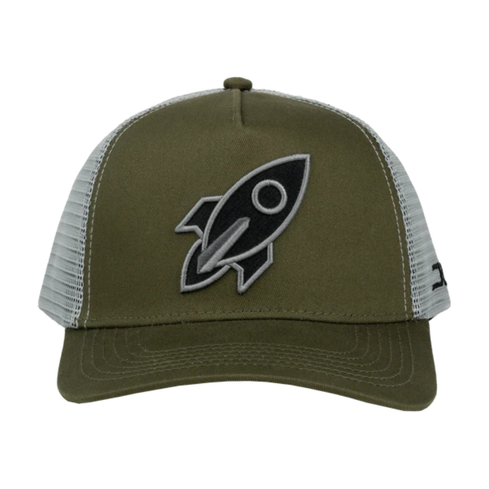 Gorra  JC Hats Cohete Curved Verde Ajustable De Hombre 001793.