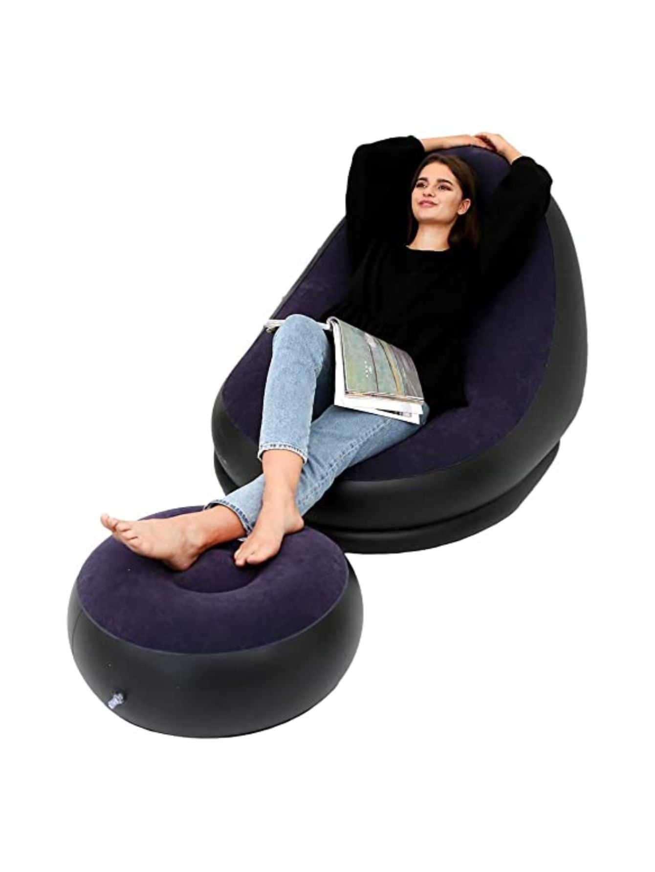 Sillones Sofá Inflable Portátil Plegable.