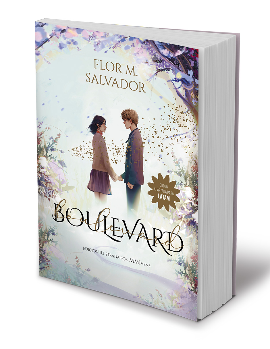 Libro Boulevard Edición Ilustrada Autor Flor M. Salvador .