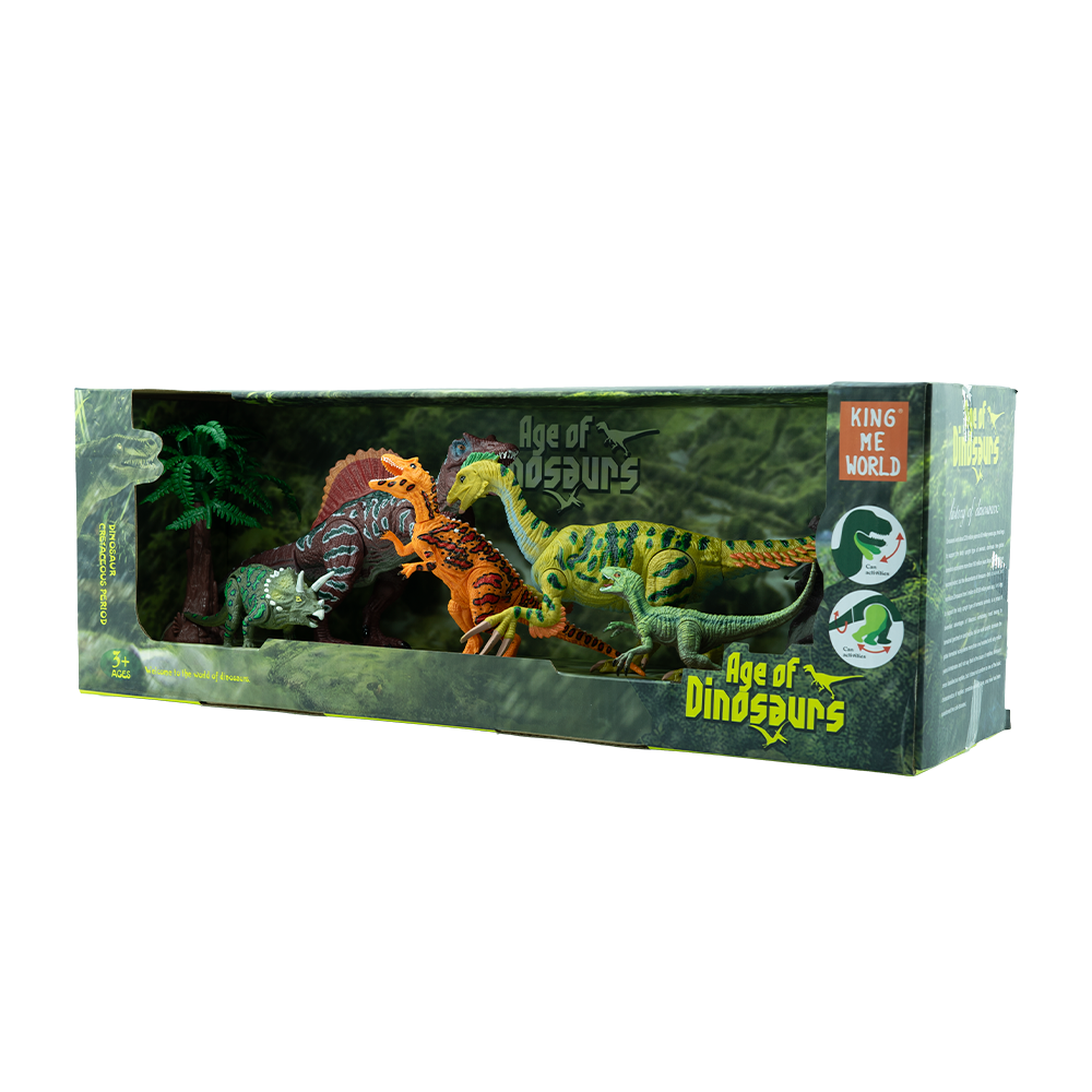 Set de Dinosaurios BM Toys 3303-11 Articulados .