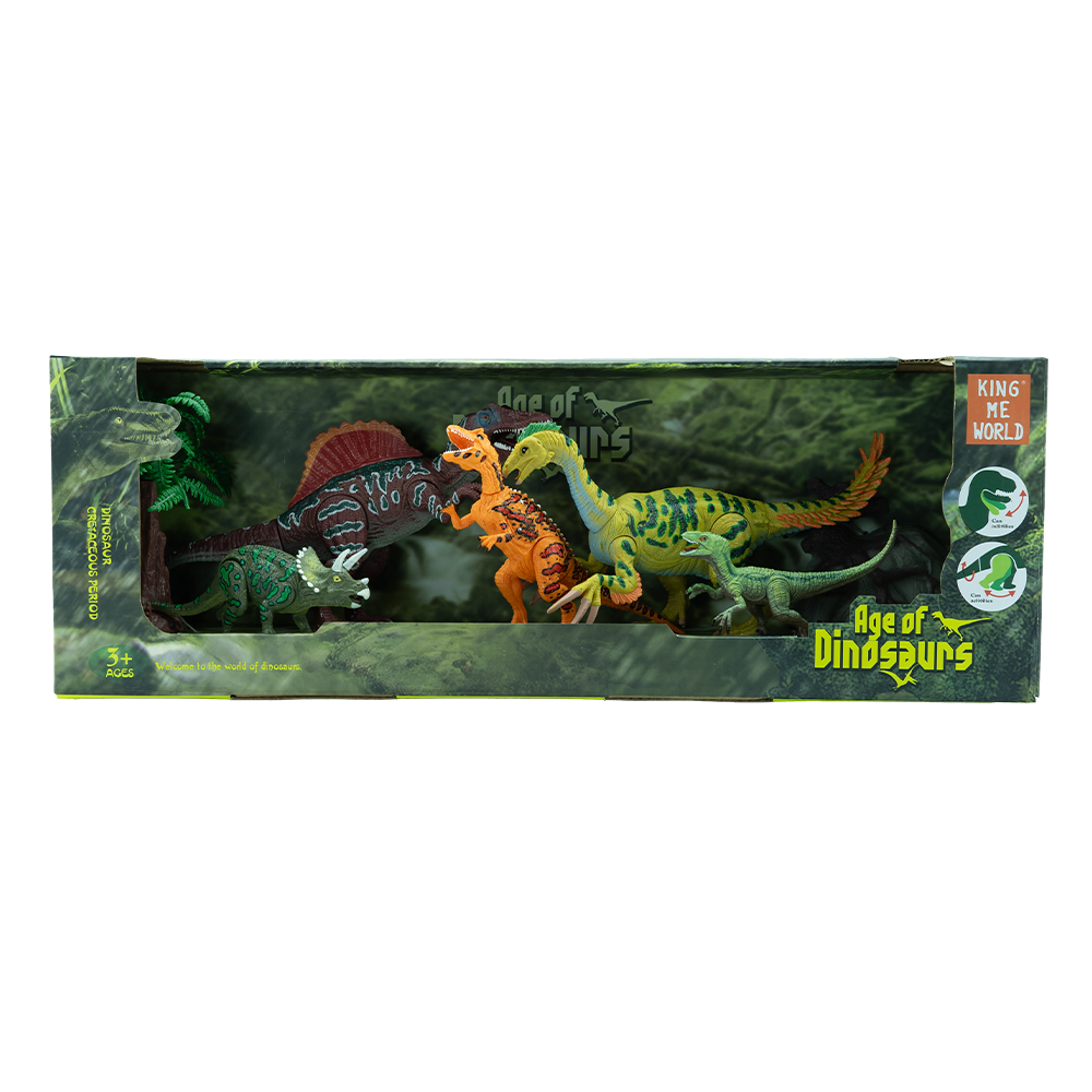 Set de Dinosaurios BM Toys 3303-11 Articulados .