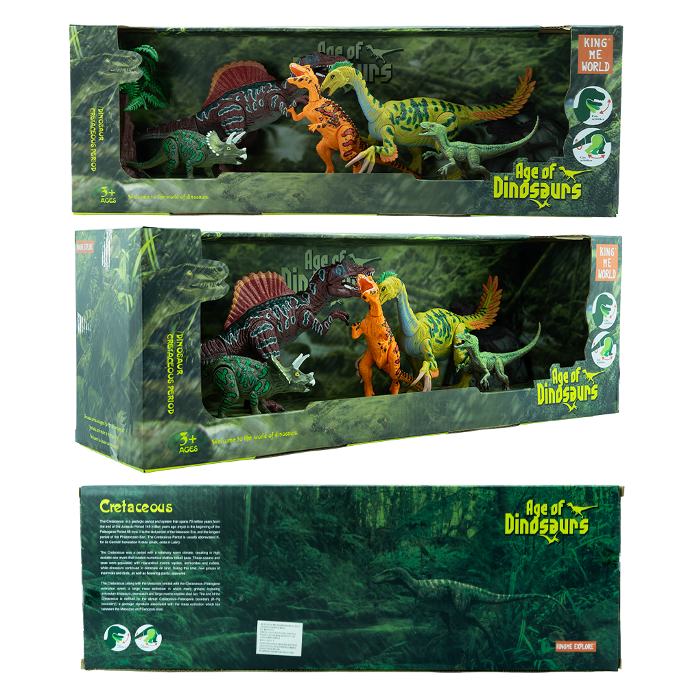 Set de Dinosaurios BM Toys 3303-11 Articulados .
