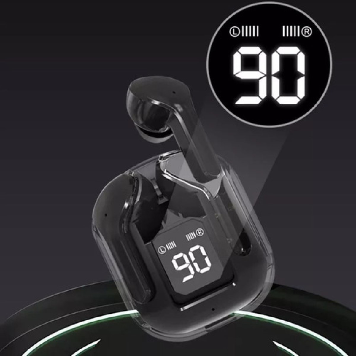 Audífonos in-ear gamer inalámbricos Keluona Audifonos Inálambricos negro