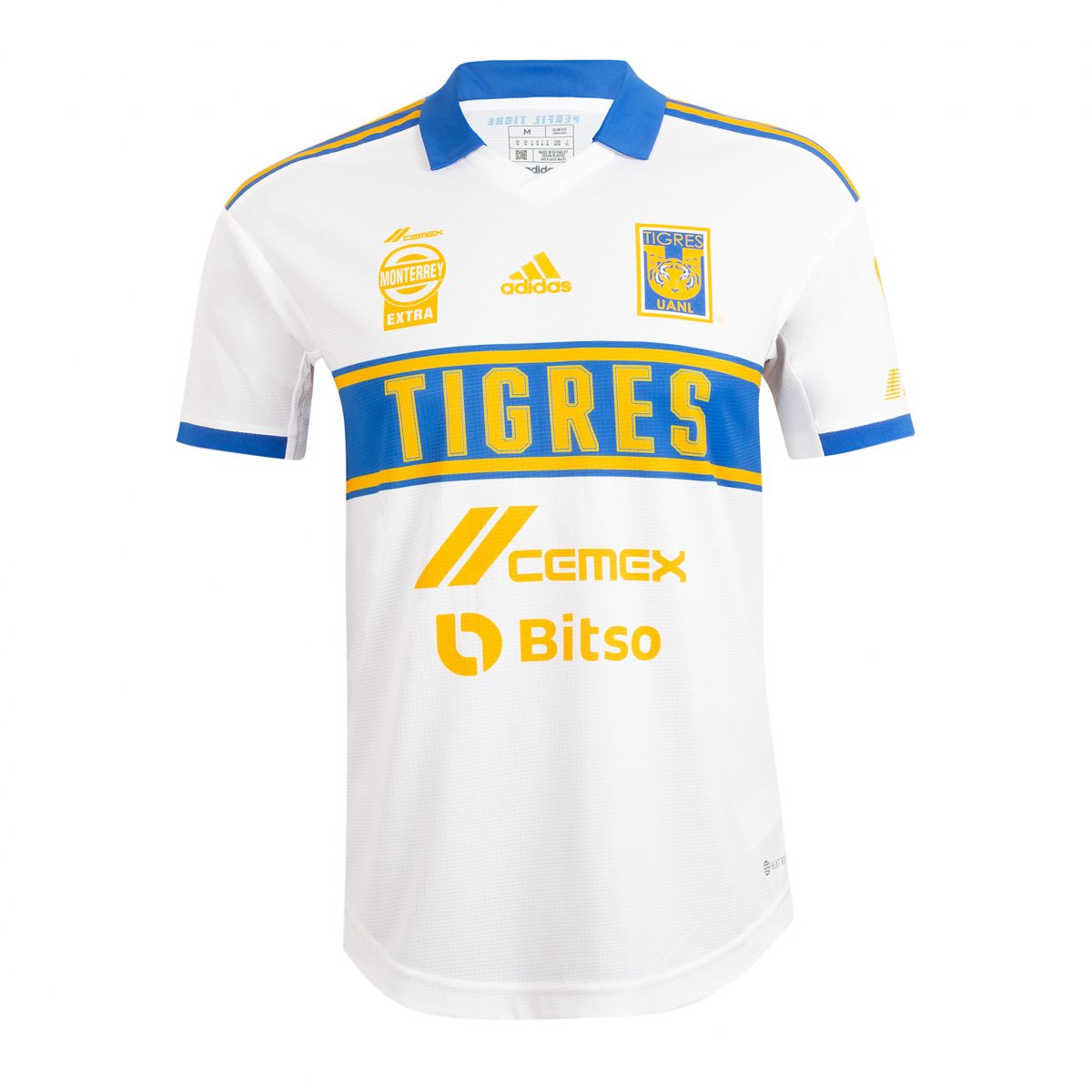 Jersey Original Adidas Tigres Nuevo Leon UANL 3era gala jugador 2023 HN8129