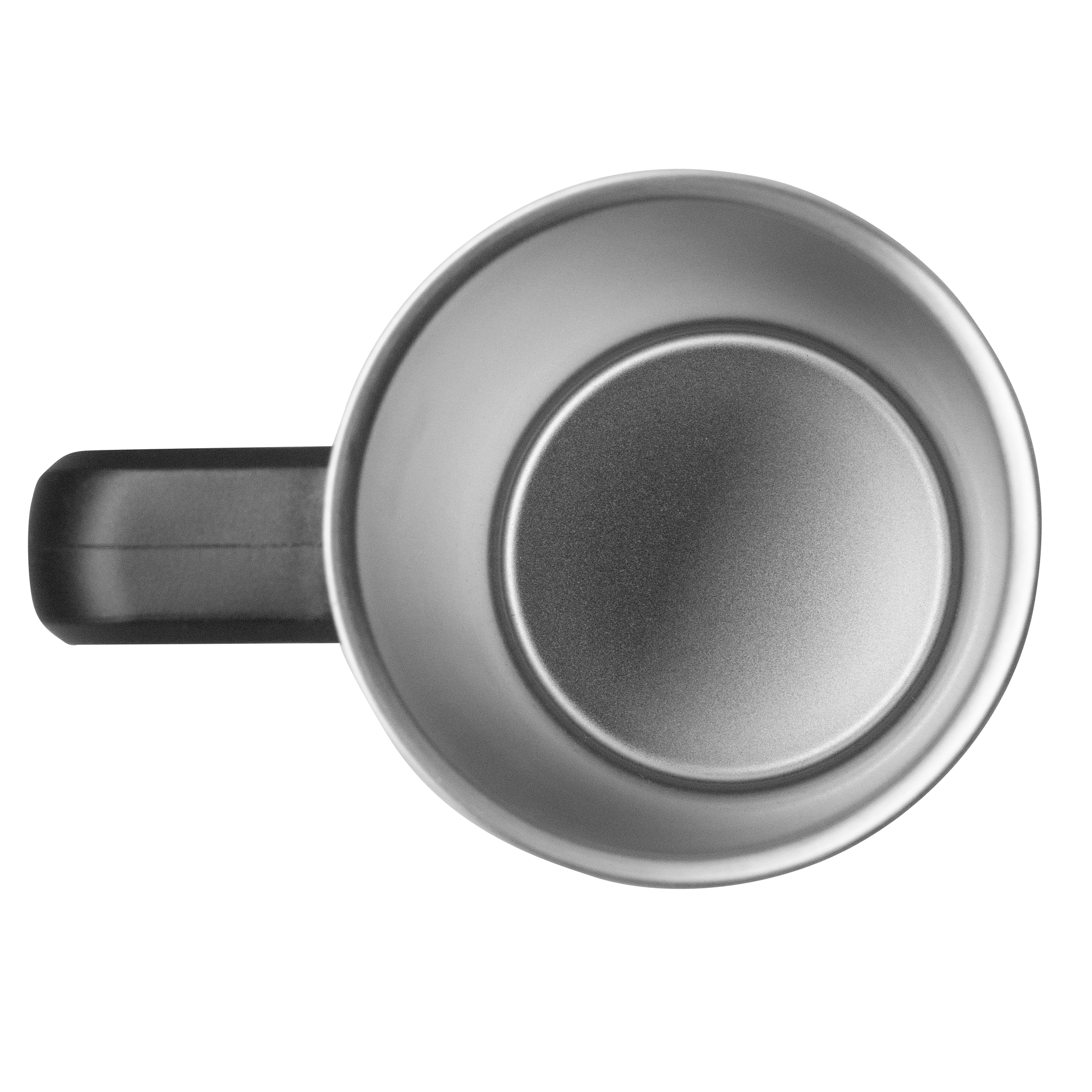 Tarro cervezero de Acero Inoxidable (710ml) de doble pared termica. Hasta 3 Horas Frío y 2 Horas Caliente (Negro)