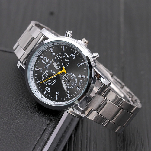 Reloj De Acero Inoxidable Para Hombre Moderno Nuevo Elegante.