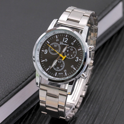 Reloj De Acero Inoxidable Para Hombre Moderno Nuevo Elegante.