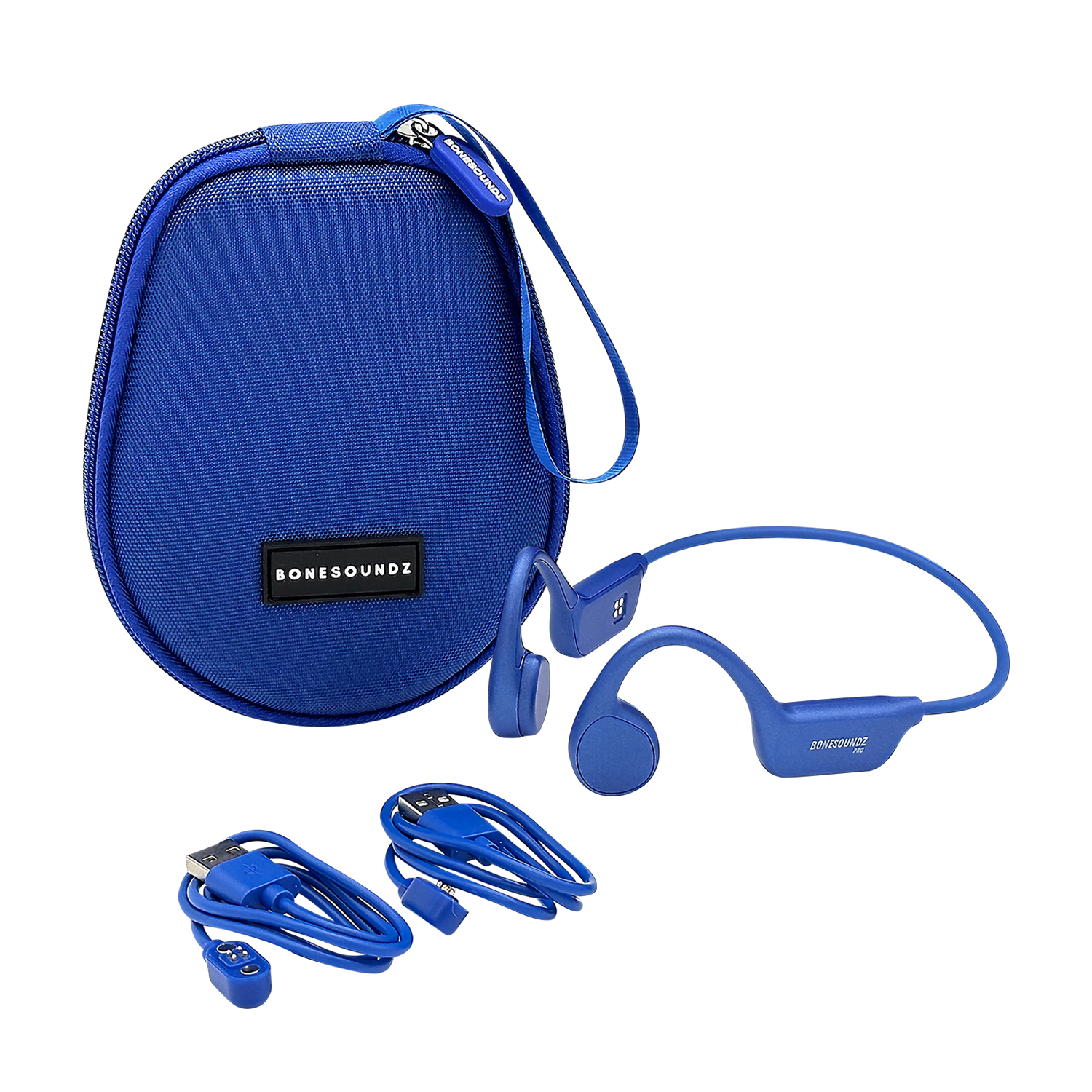 Bonesoundz Audífonos Conducción Ósea Con IPX8 Azul