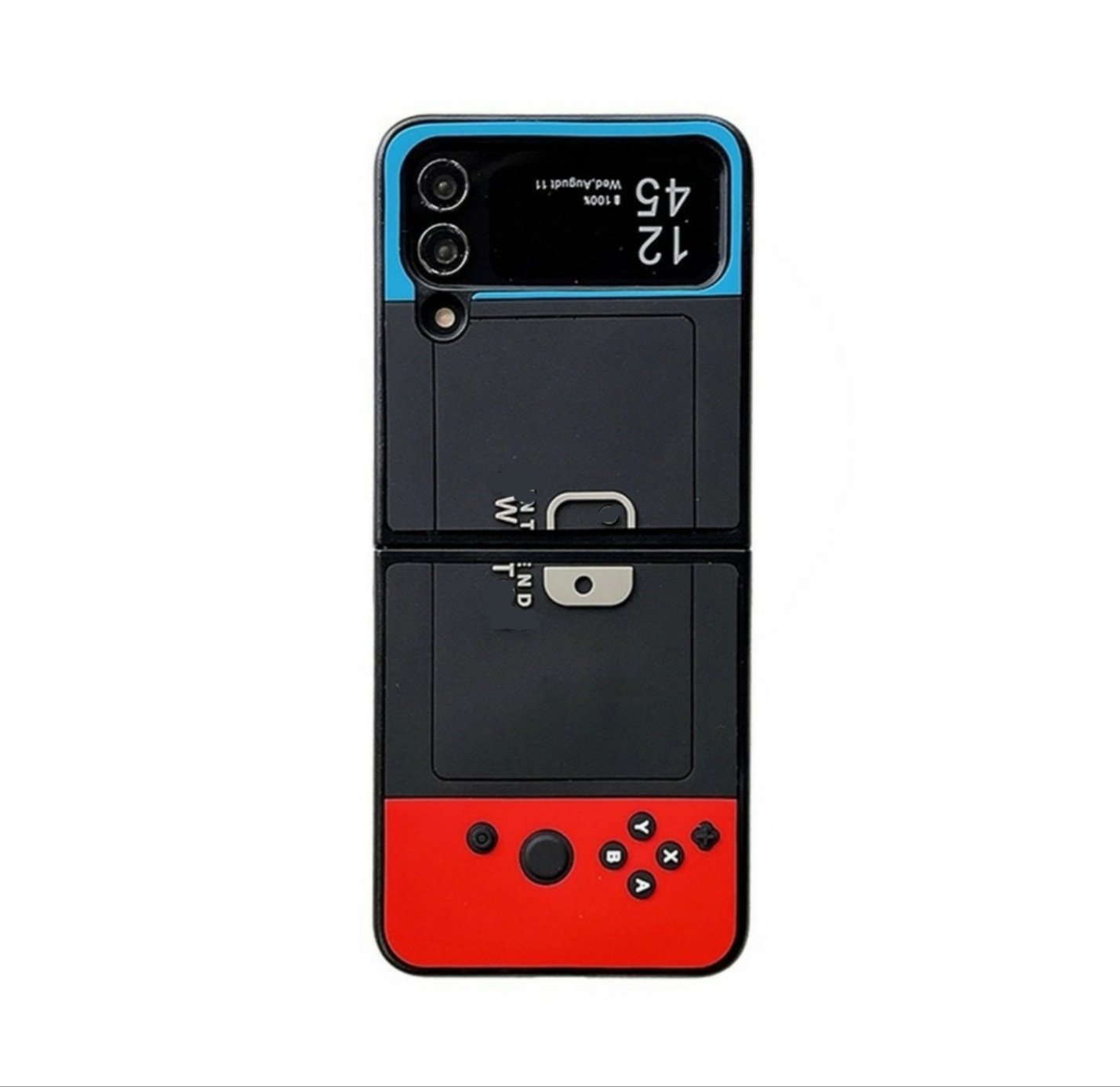 Funda Compatible Con Galaxy Z Flip 4 Diseño Consola De Juego.