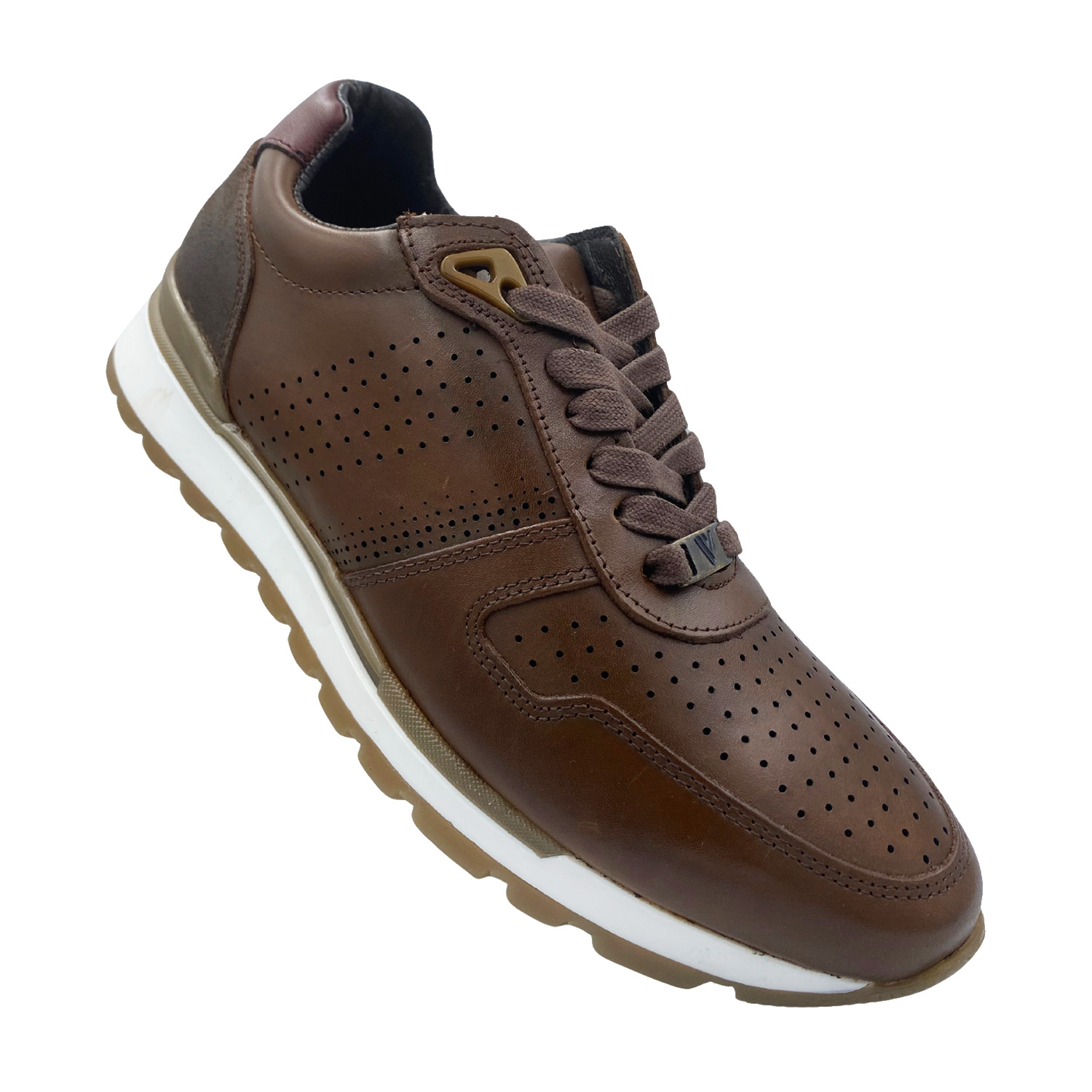 Tenis Casual De Piel Para Caballero 