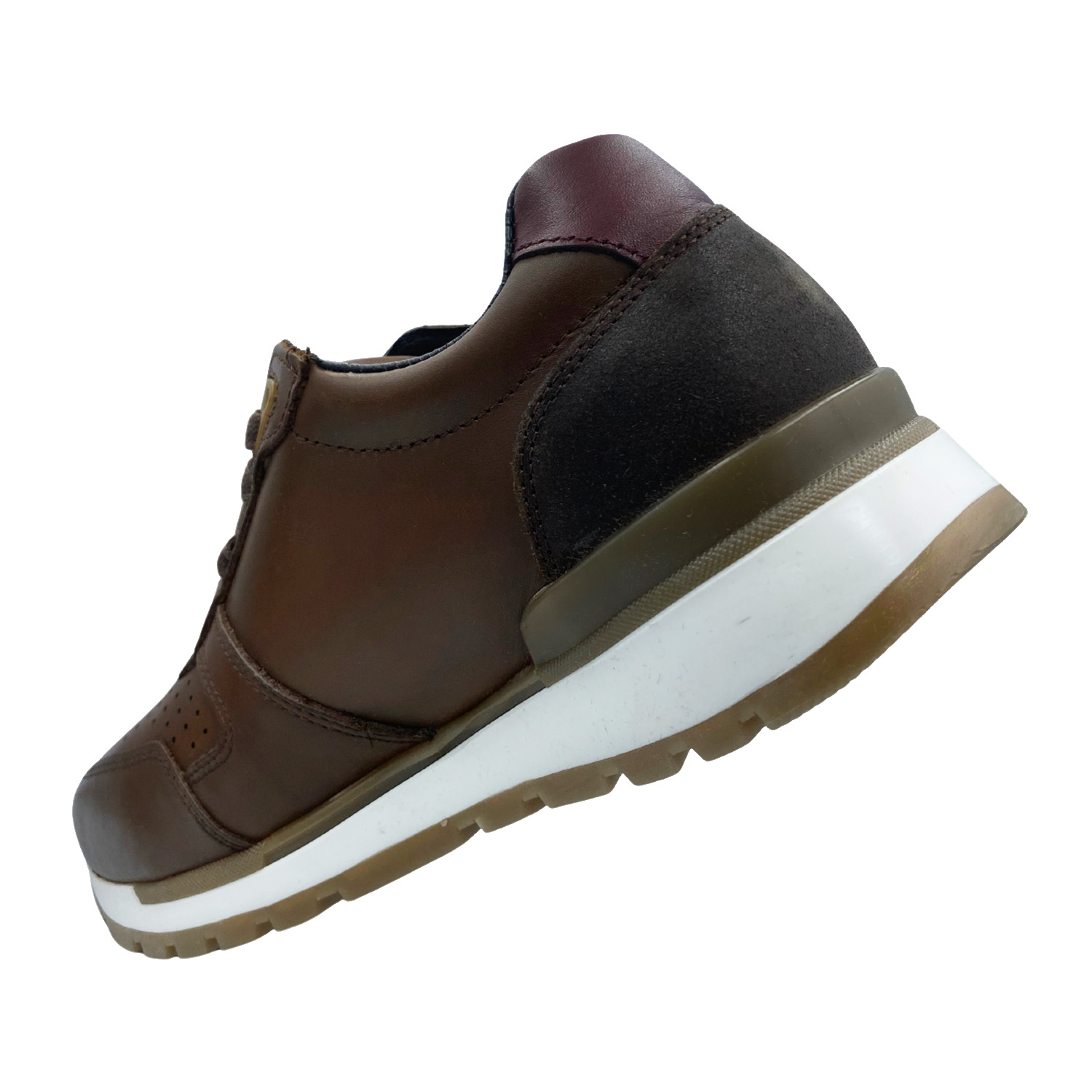 Tenis Casual De Piel Para Caballero 