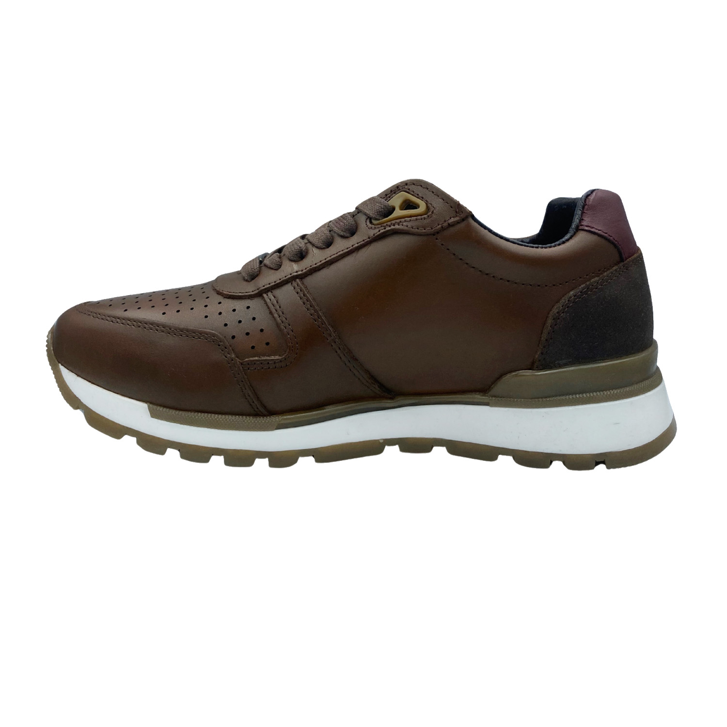 Tenis Casual De Piel Para Caballero 