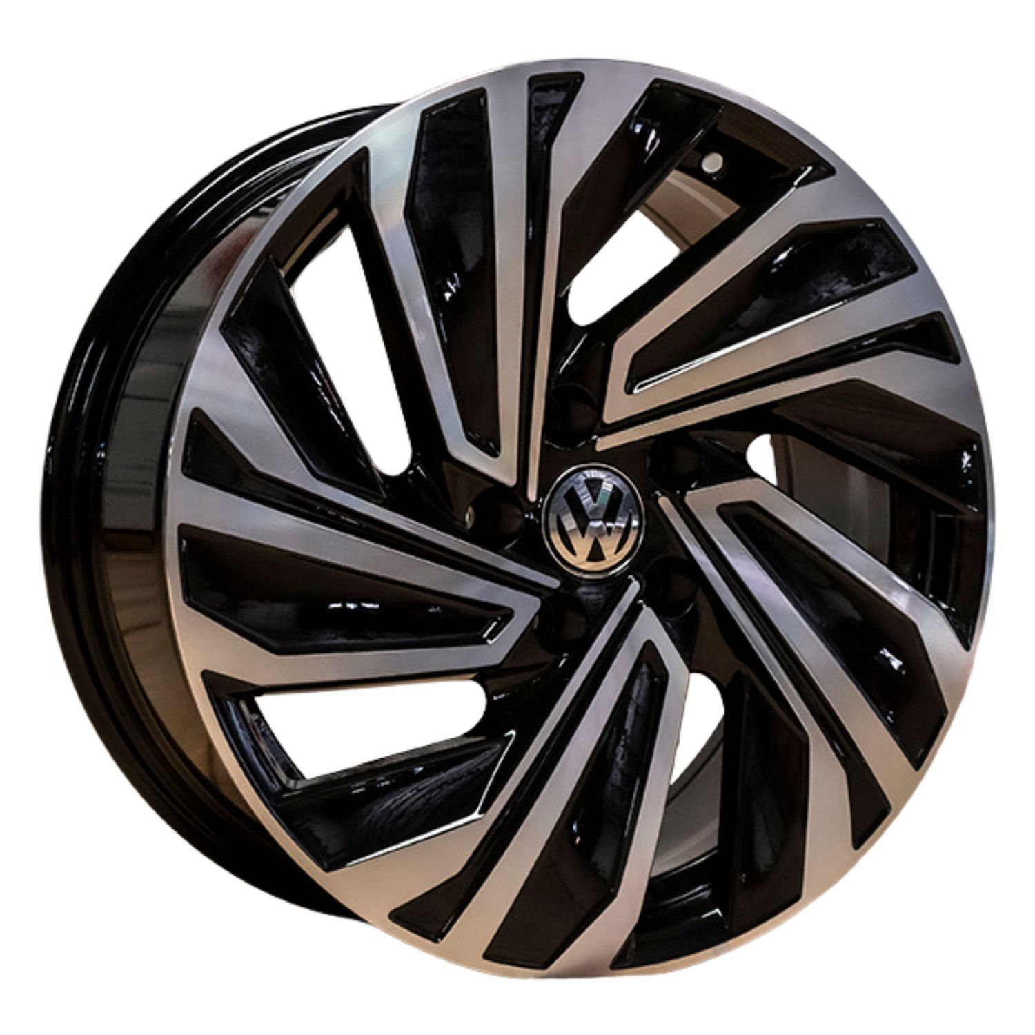 Rines Black Machine 17 5x112 Jetta, GOLF, BEETLE, PASAT