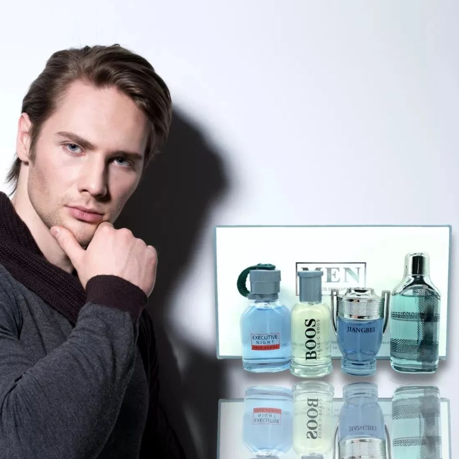 Kit Perfumes Boss para Hombre 4 x 25 ml
